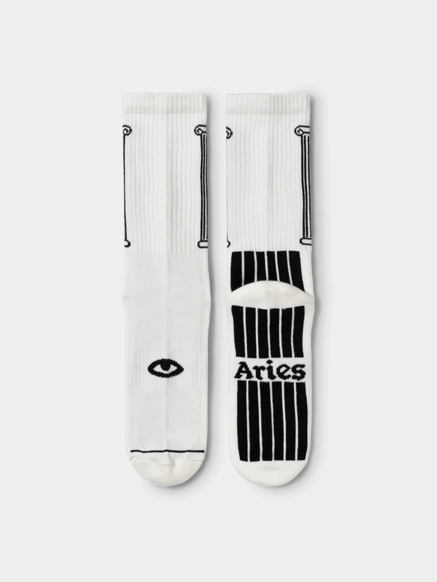 Носки ARIES Column Sock White