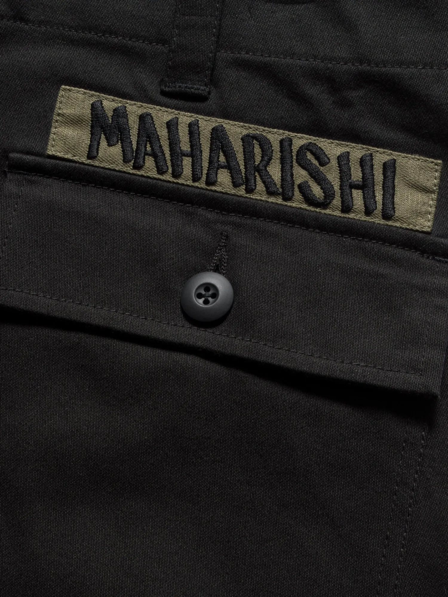 Брюки MAHARISHI 6055 Maharishi Utility Pants Black