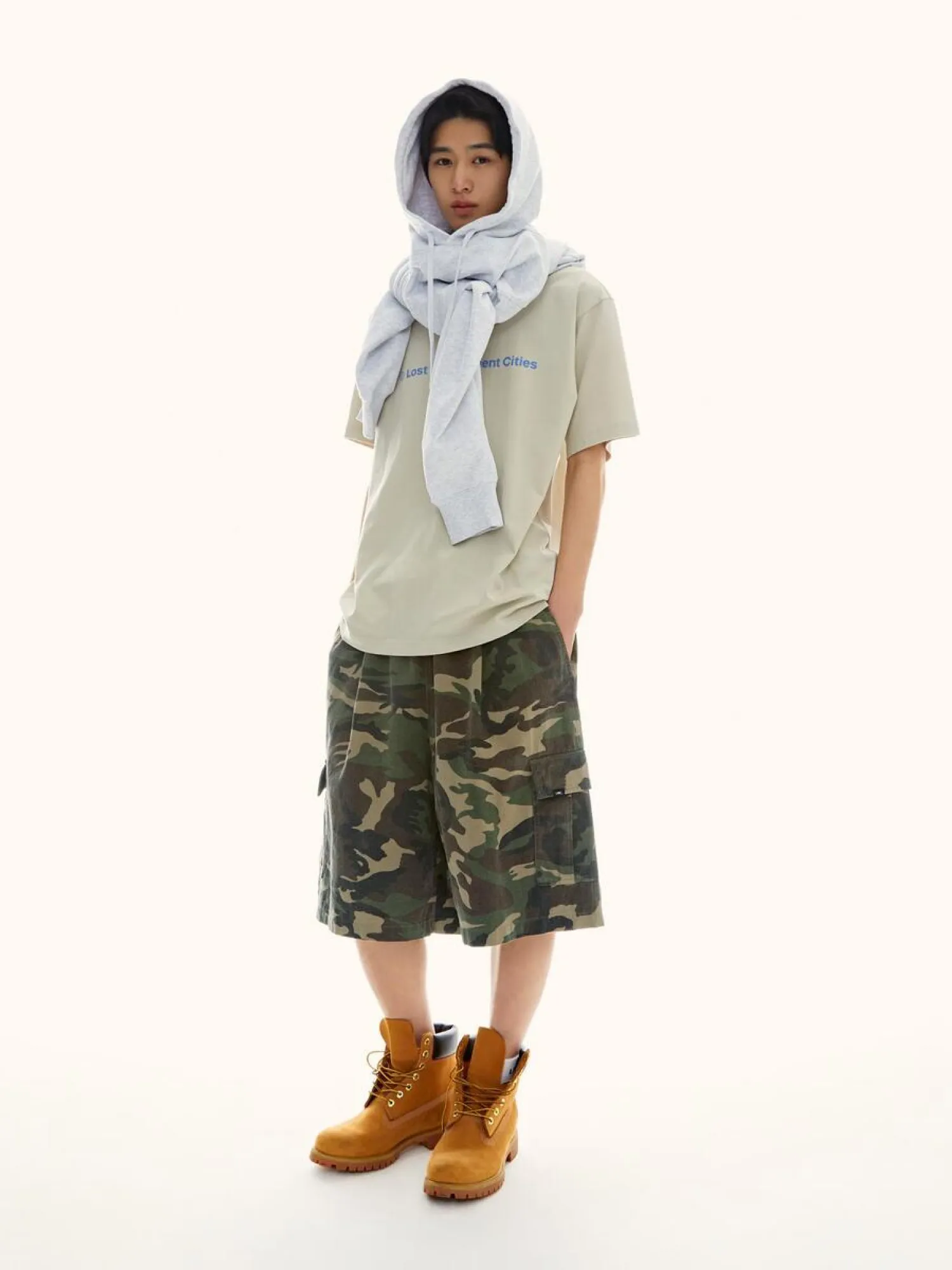 Шорты LMC Wide Cargo Shorts Camo