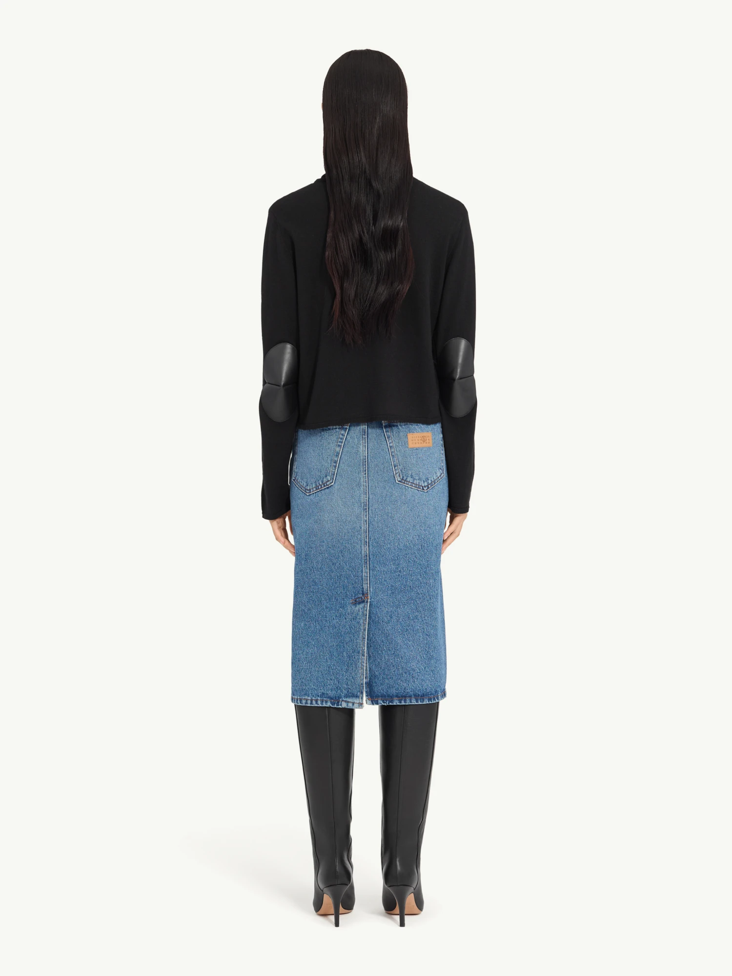 Женский свитер MM6 Maison Margiela Turtleneck Black