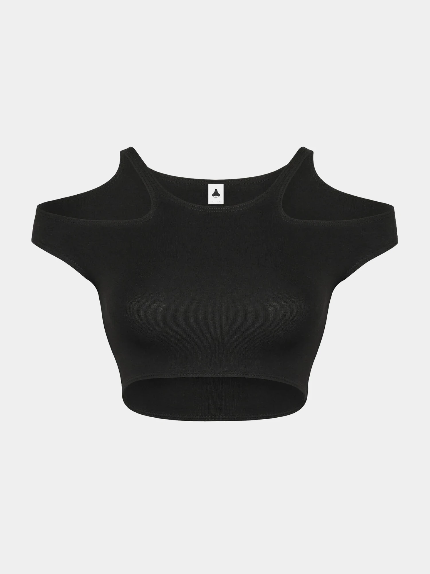 Женский топ XSAI Holey Top Dusty Black