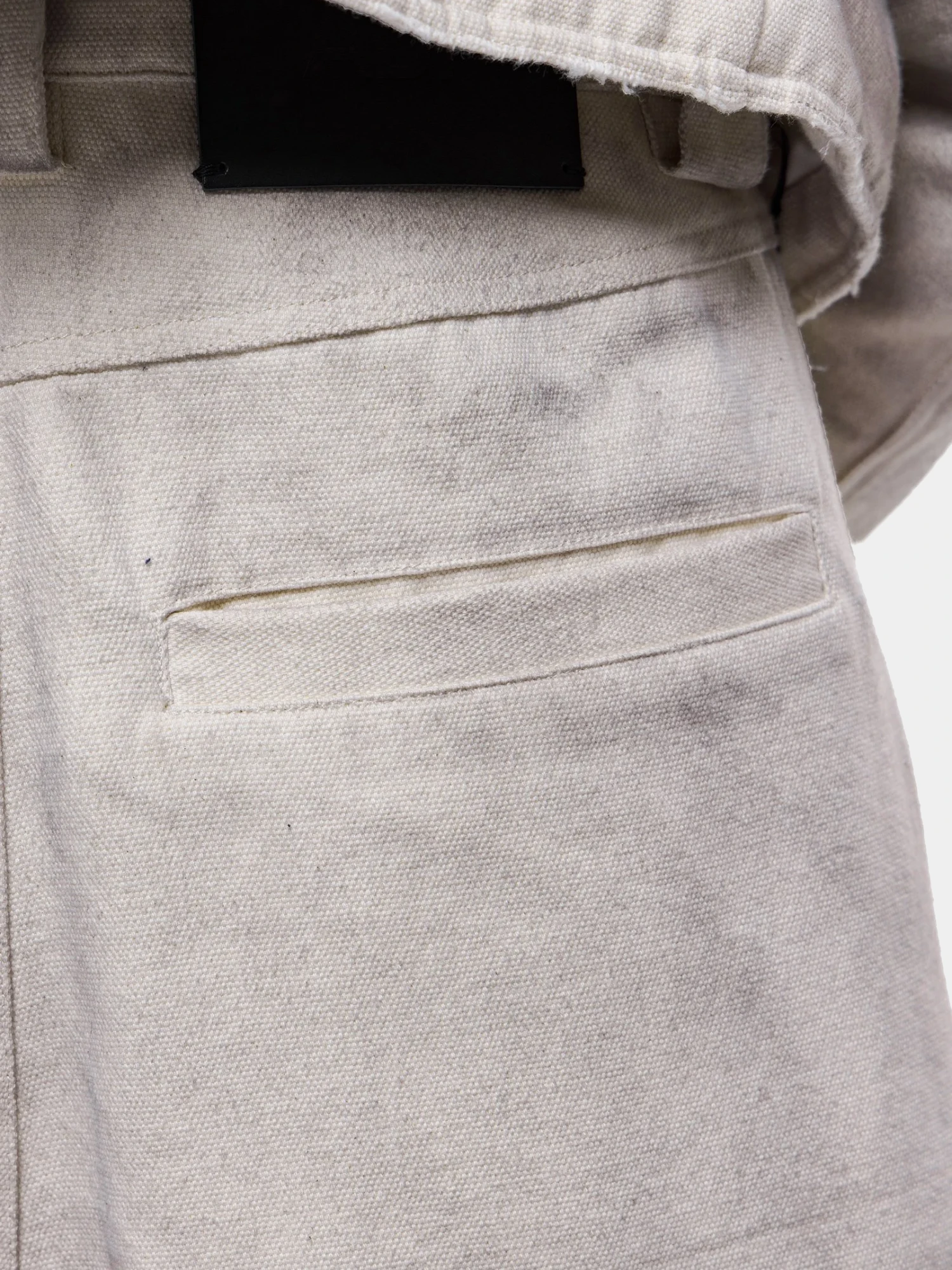 Брюки ARNODEFRANCE Dirty Biker Pants White