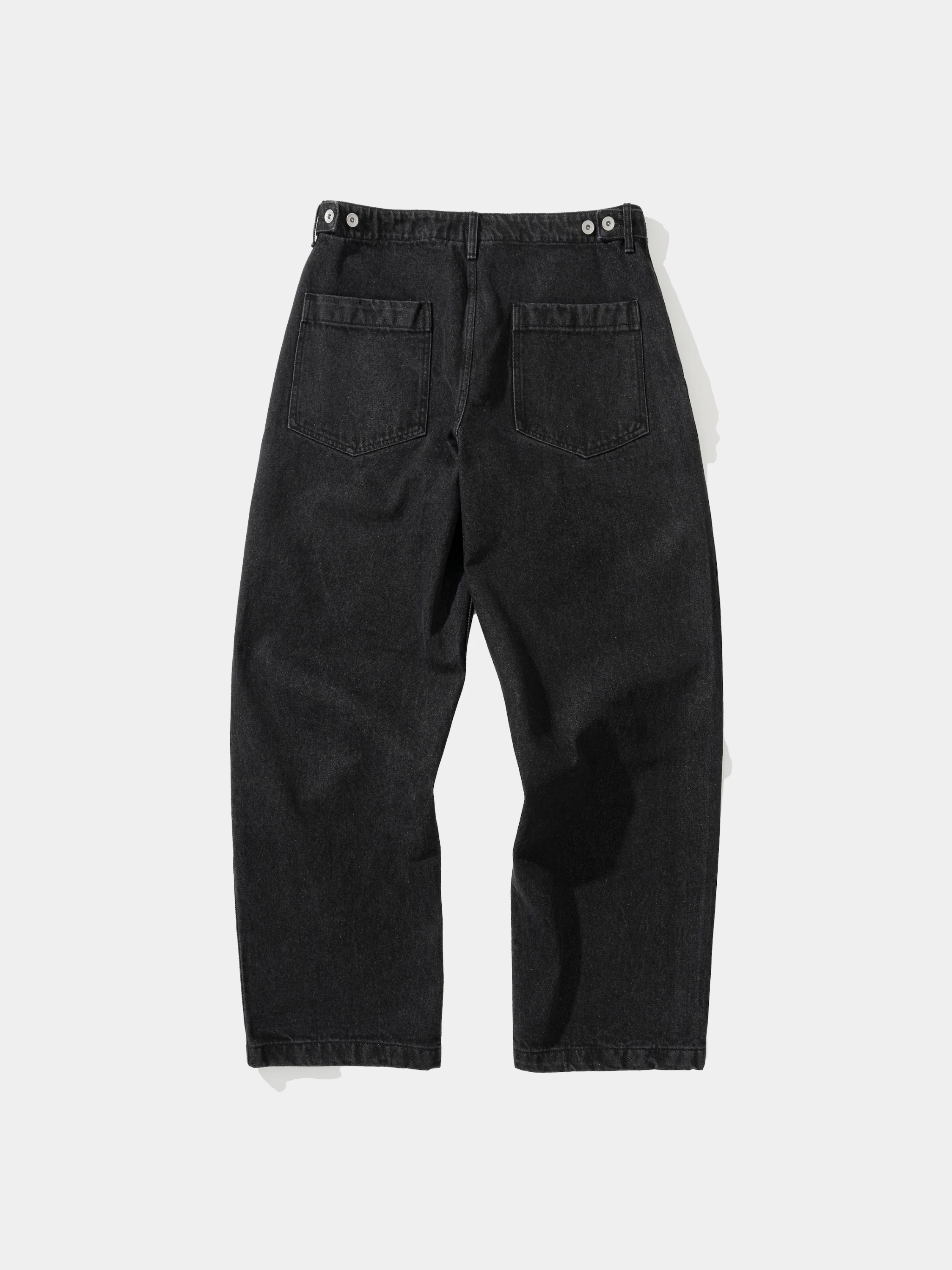 Джинсы Uniform Bridge Og Fatigue Denim Pants Black Washed