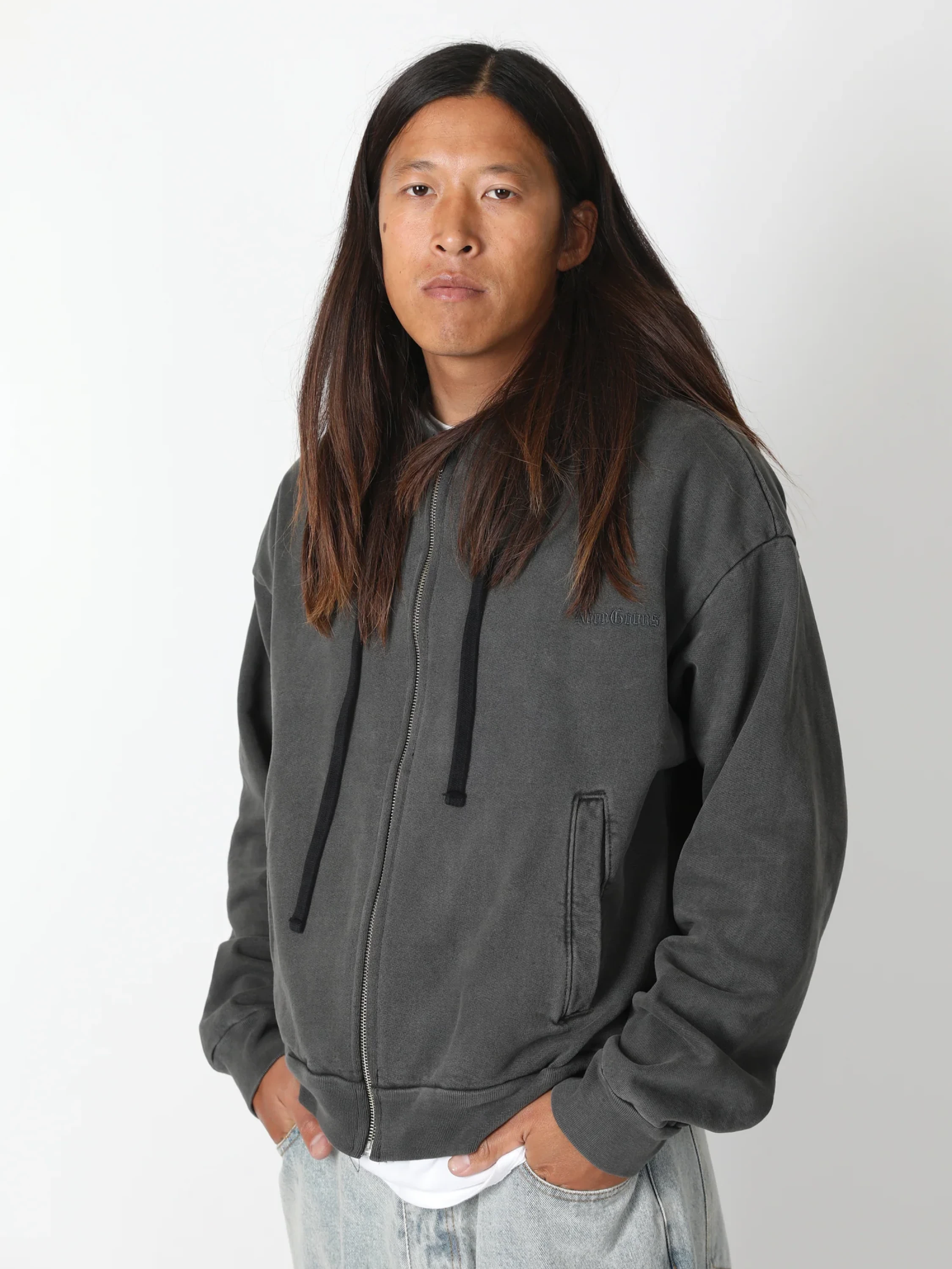 Зип-худи Noon Goons High Tide Hoodie Pigment Black