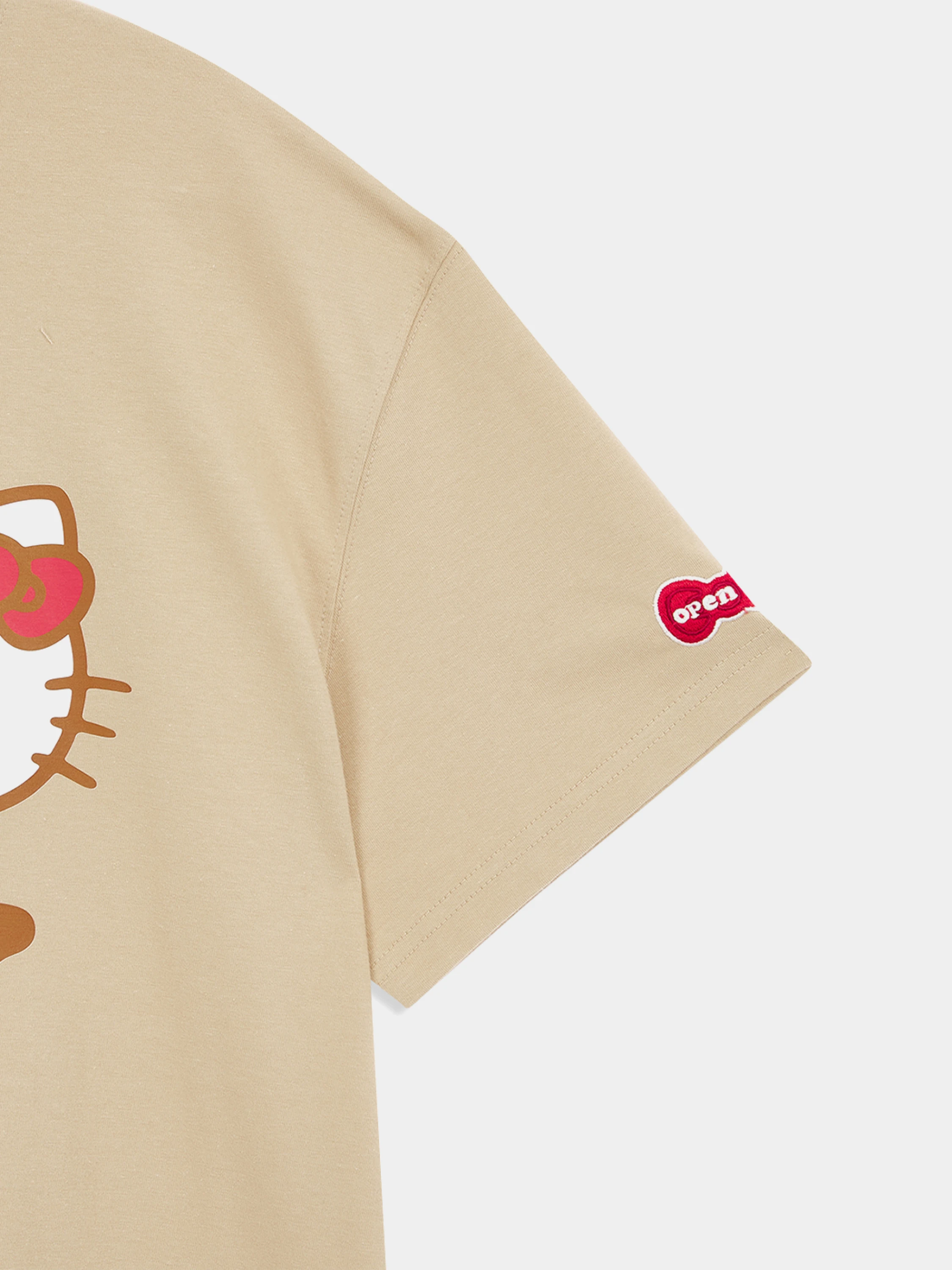 Футболка OPEN YY Hello Kitty x YY T-Shirt Beige