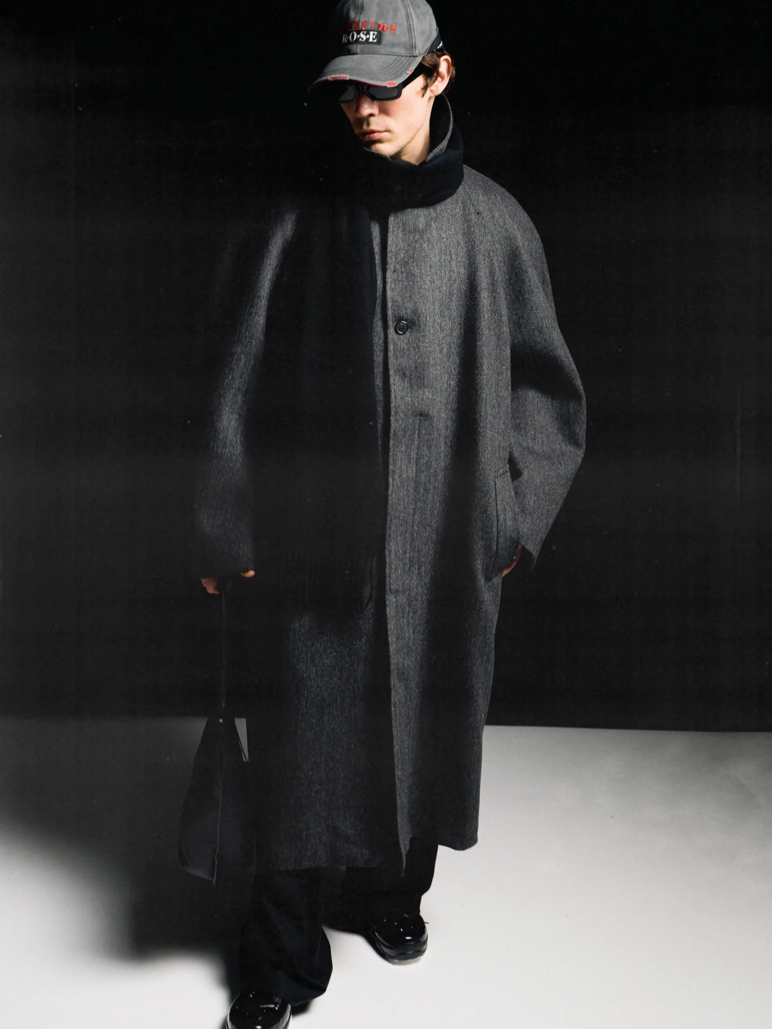Пальто Hed Mayner Coat Medium Grey