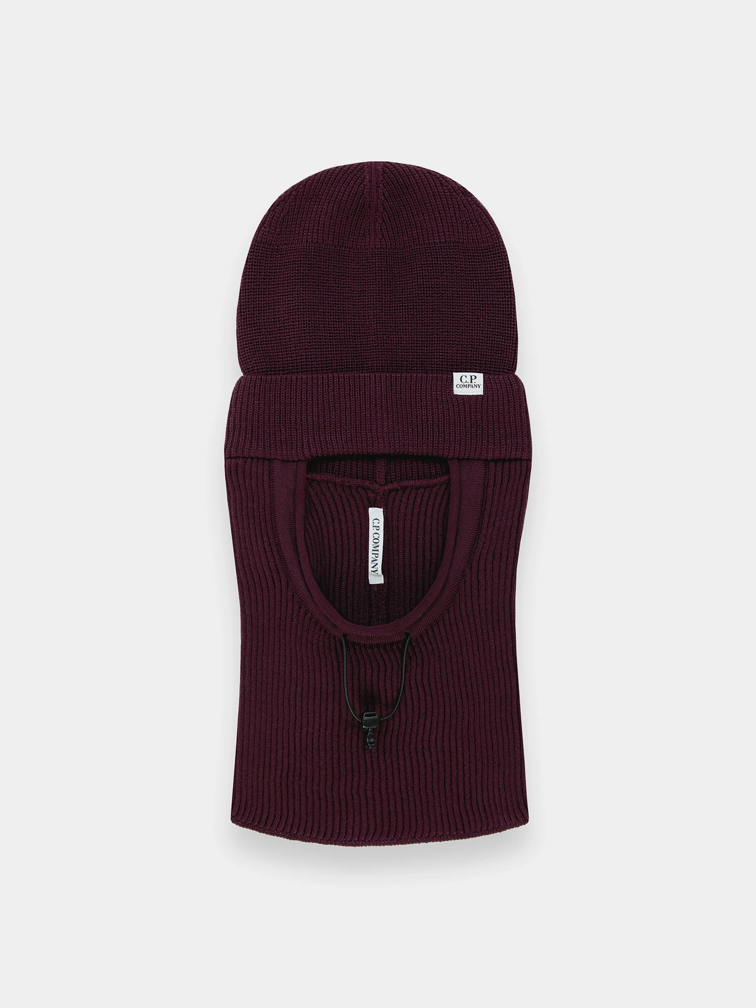 Балаклава C.P. Company Re-Wool Beanie Potent Purple