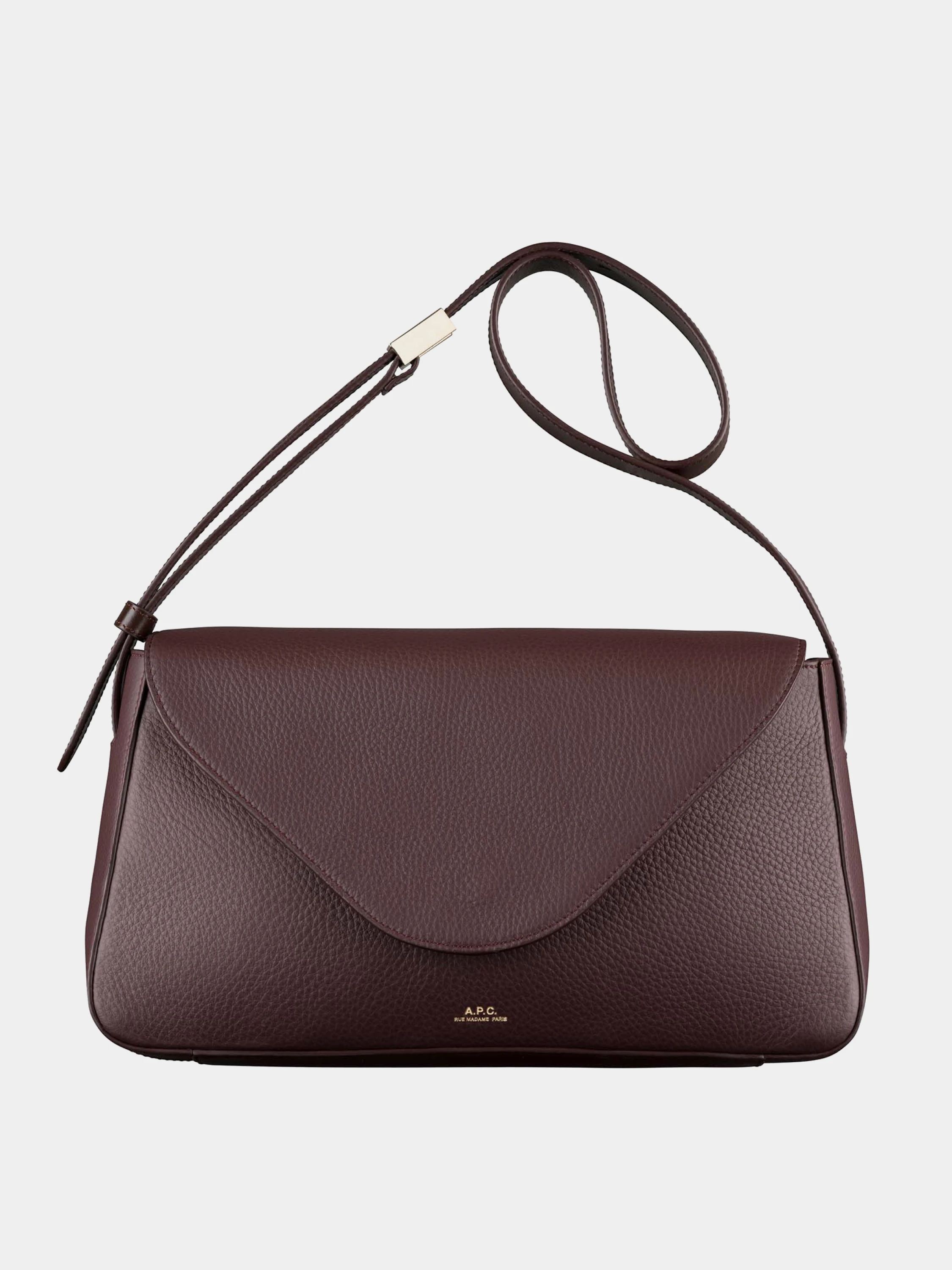 Женская сумка A.P.C. Daria Flap Bordeaux