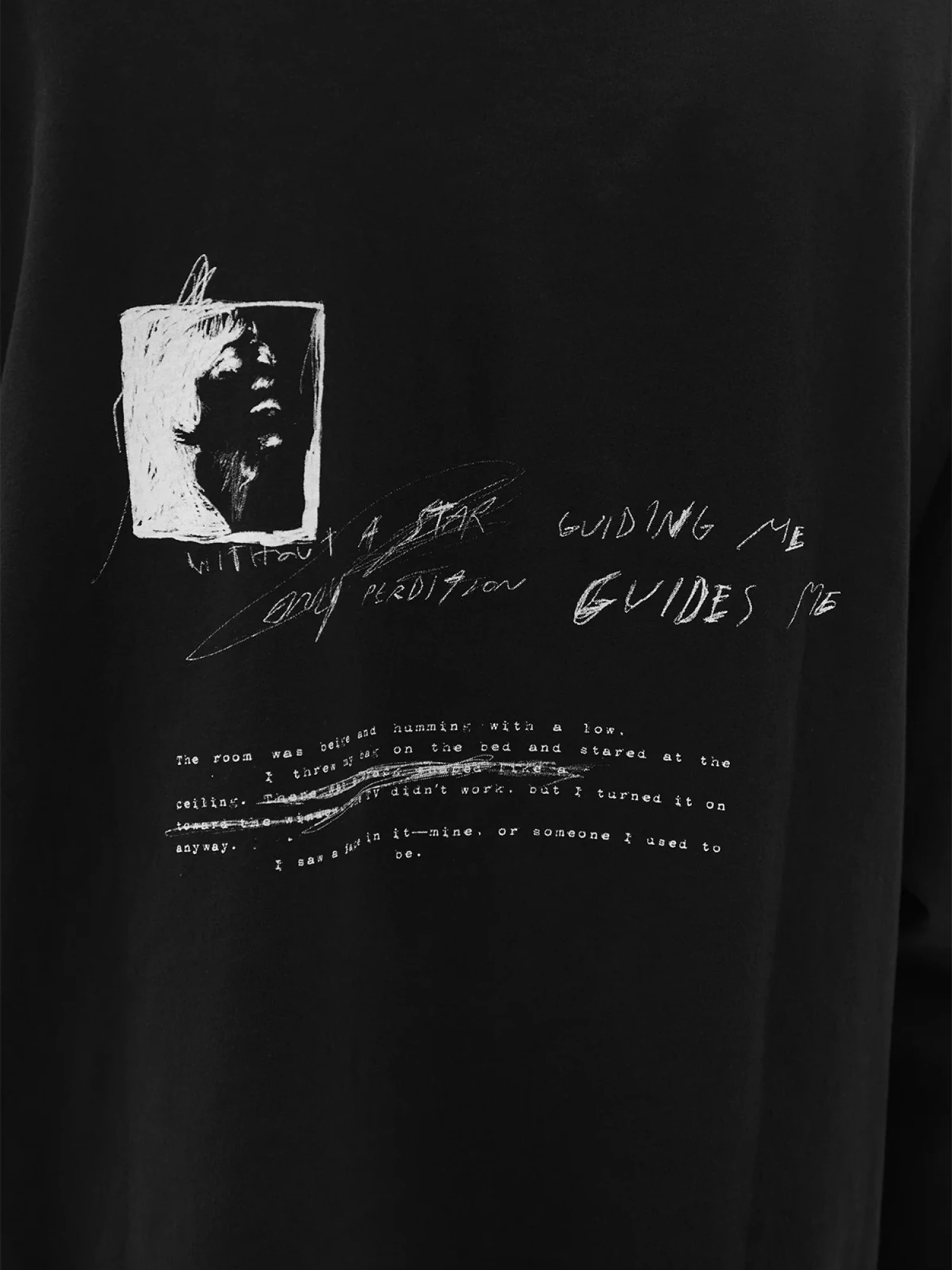 Лонгслив Ann Demeulemeester Emil Are You Dreaming Black
