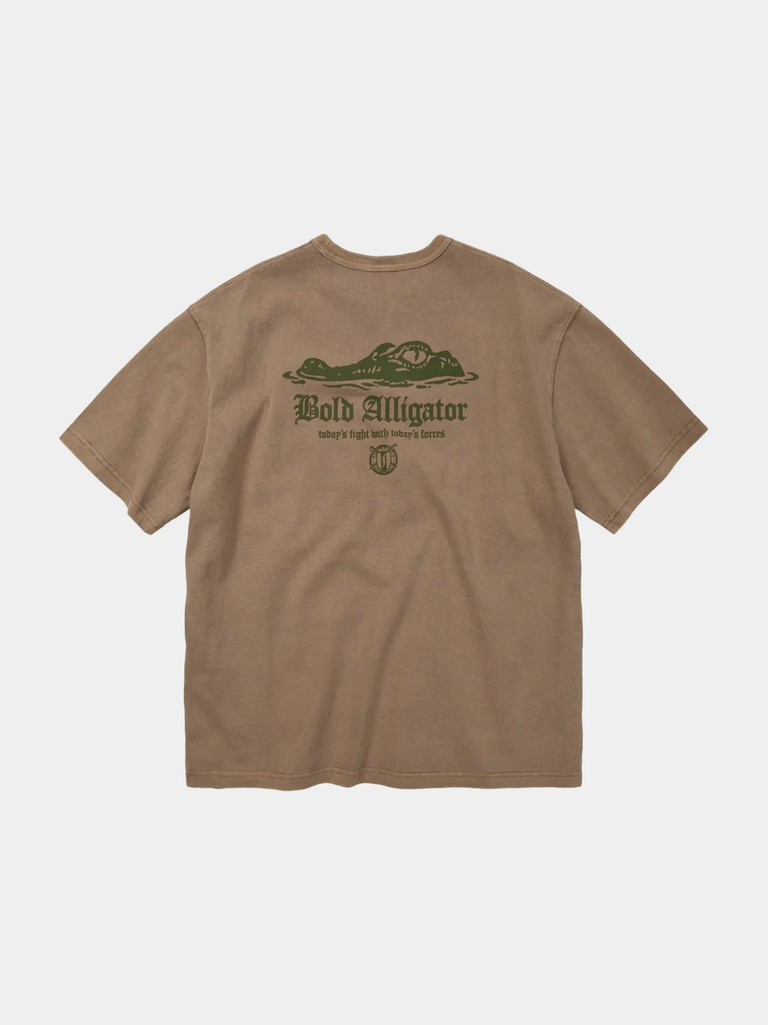 Футболка FrizmWORKS Bold Alligator Pigmet Dyeing Tan