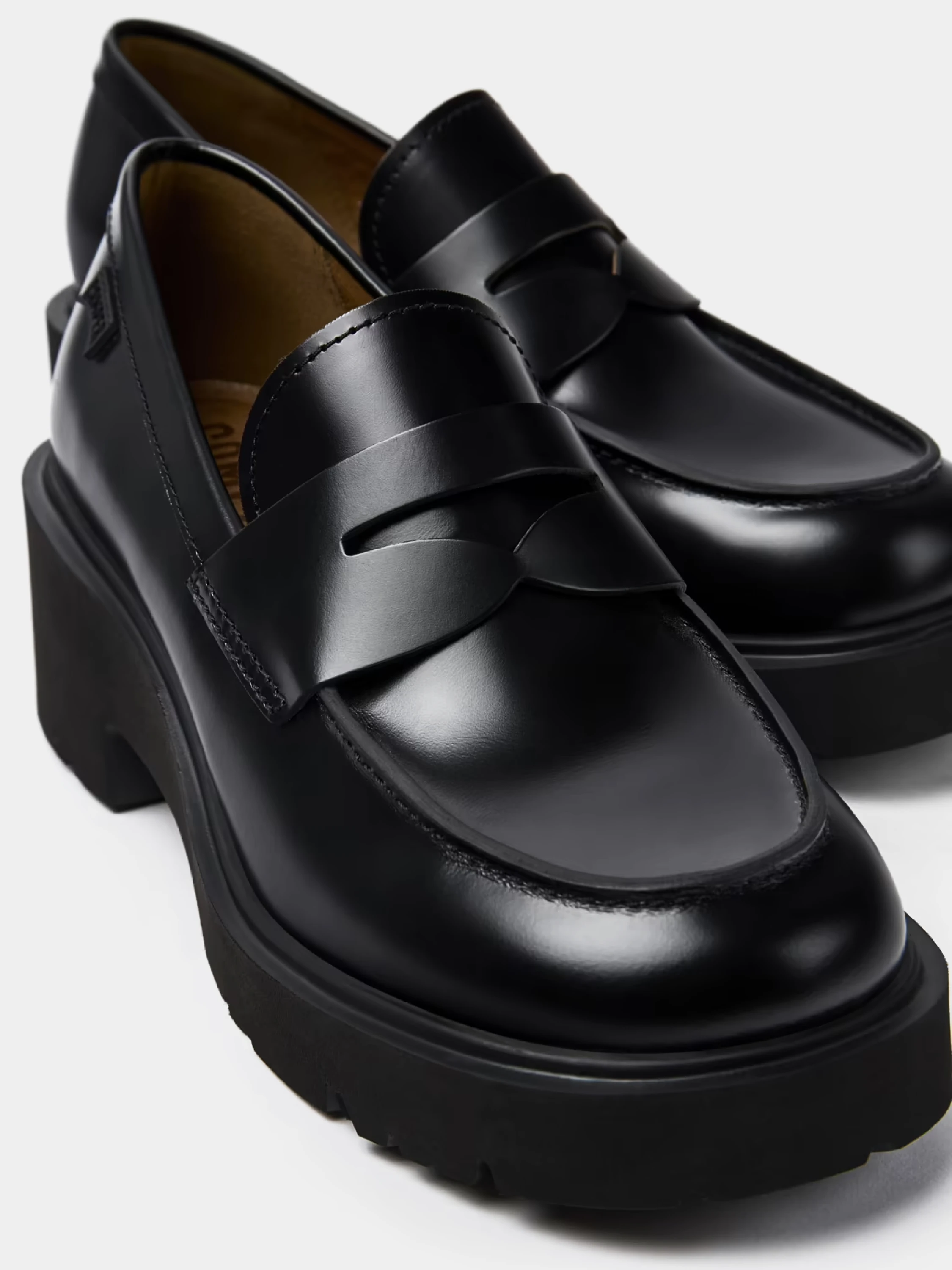 Женские лоферы Camper Milah Black