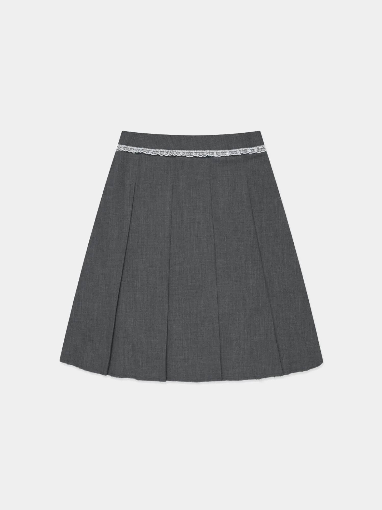 Женская юбка LMC WM Lace Pleats Midi Skirt Charcoal