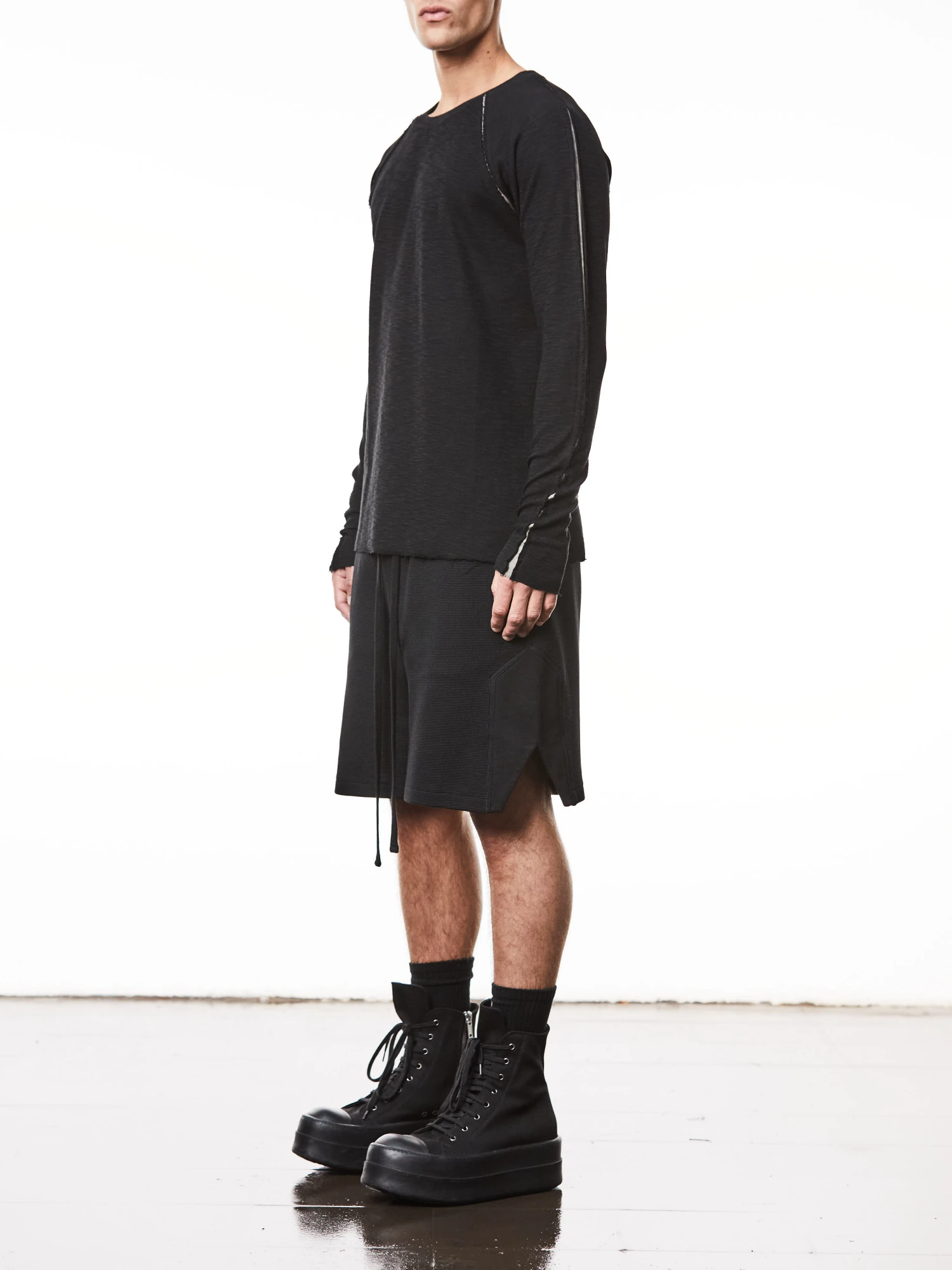 Лонгслив thom/krom M TS 833 Black