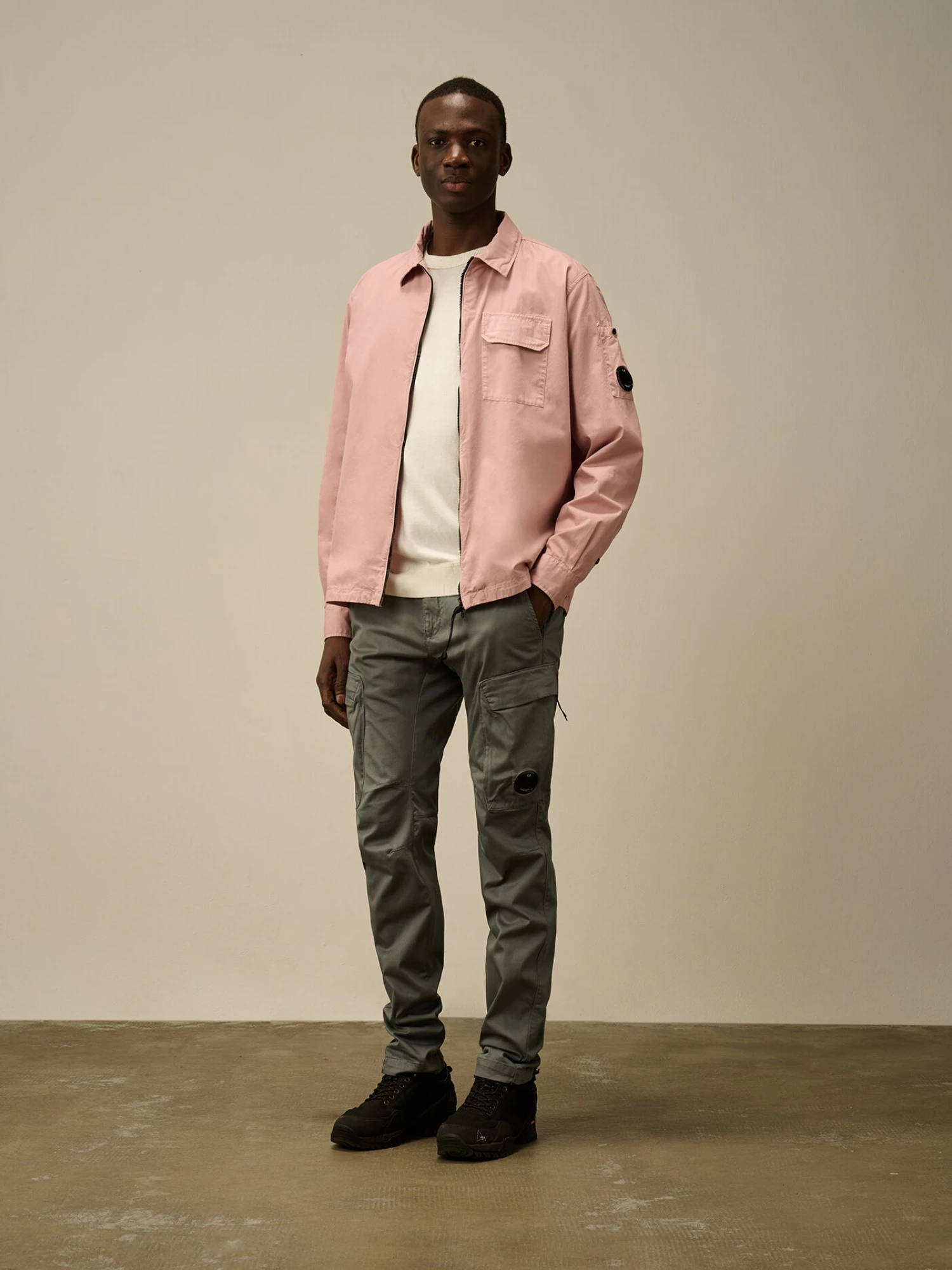 Брюки C.P. Company Stretch Sateen Ergonomic Stormy Weather