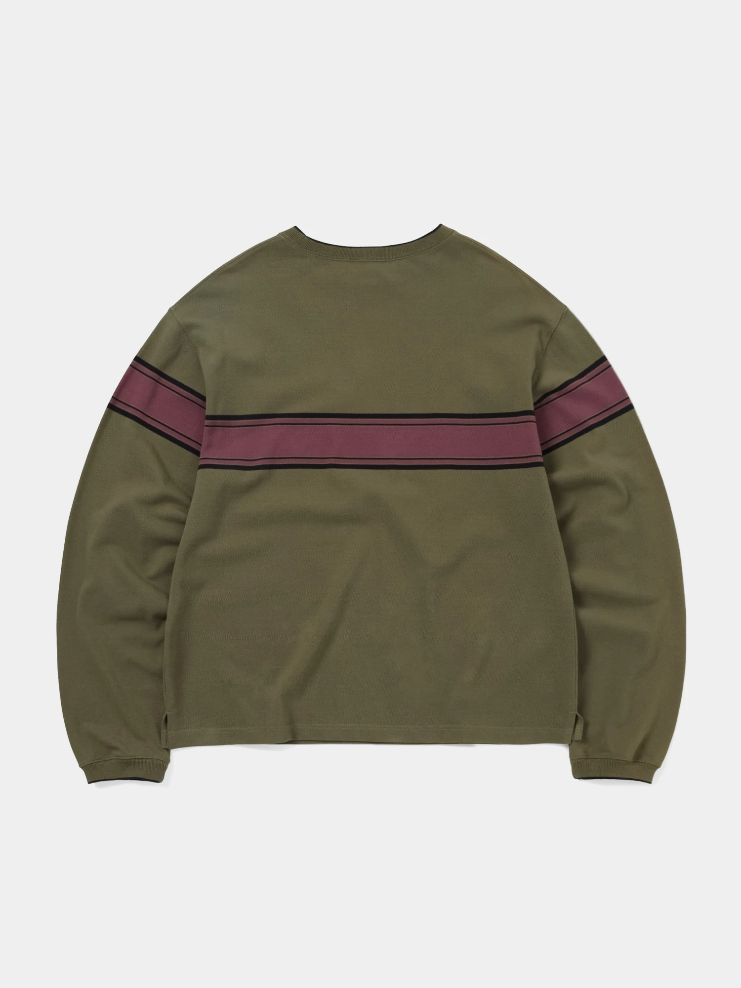 Лонгслив thisisneverthat PK Line L/S Olive