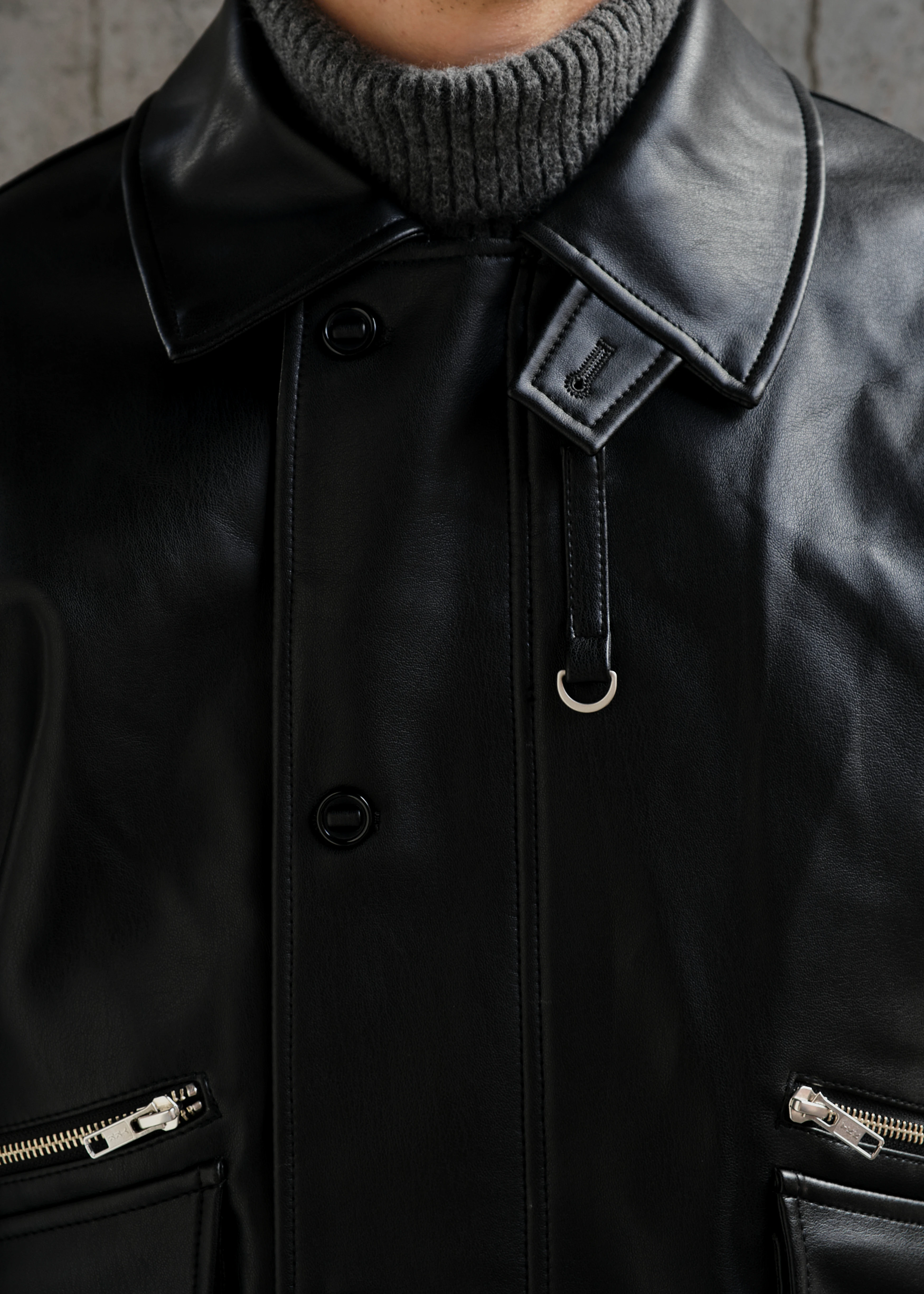Кожаная куртка Uniform Bridge Mk3 Vegan Leather Black