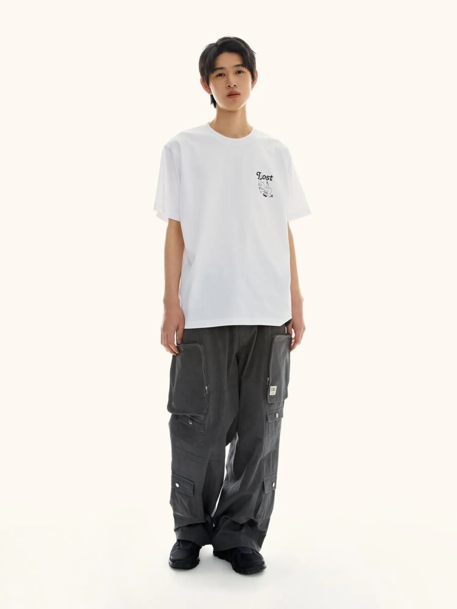 Футболка LMC Fishing Bear Tee White