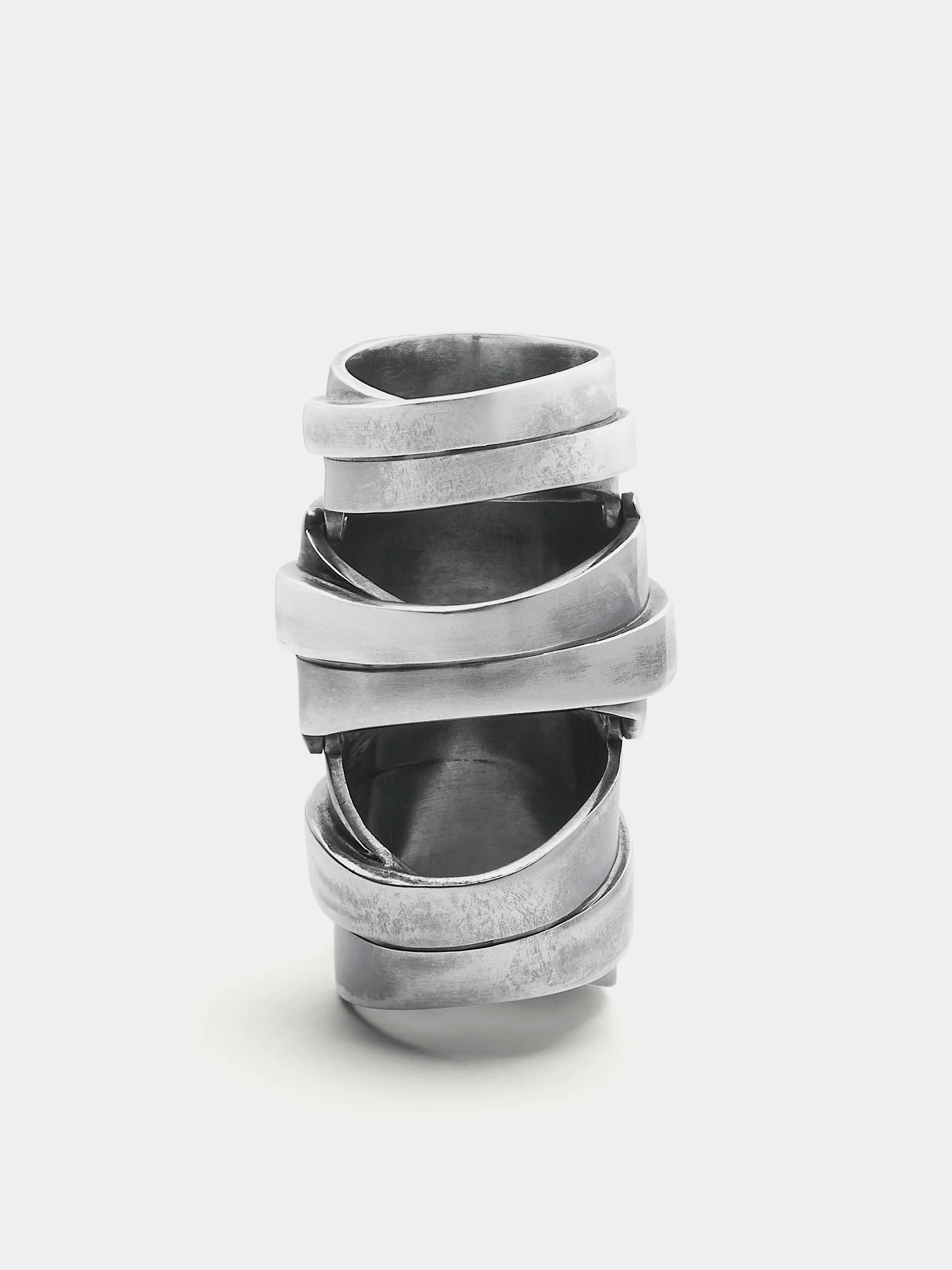 Кольцо MM6 Maison Margiela Polished Palladio