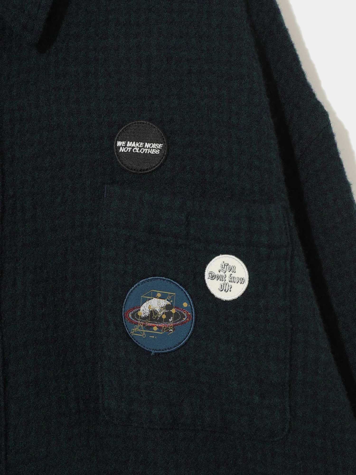 Рубашка UNDERCOVER Front Patch Pocket Green