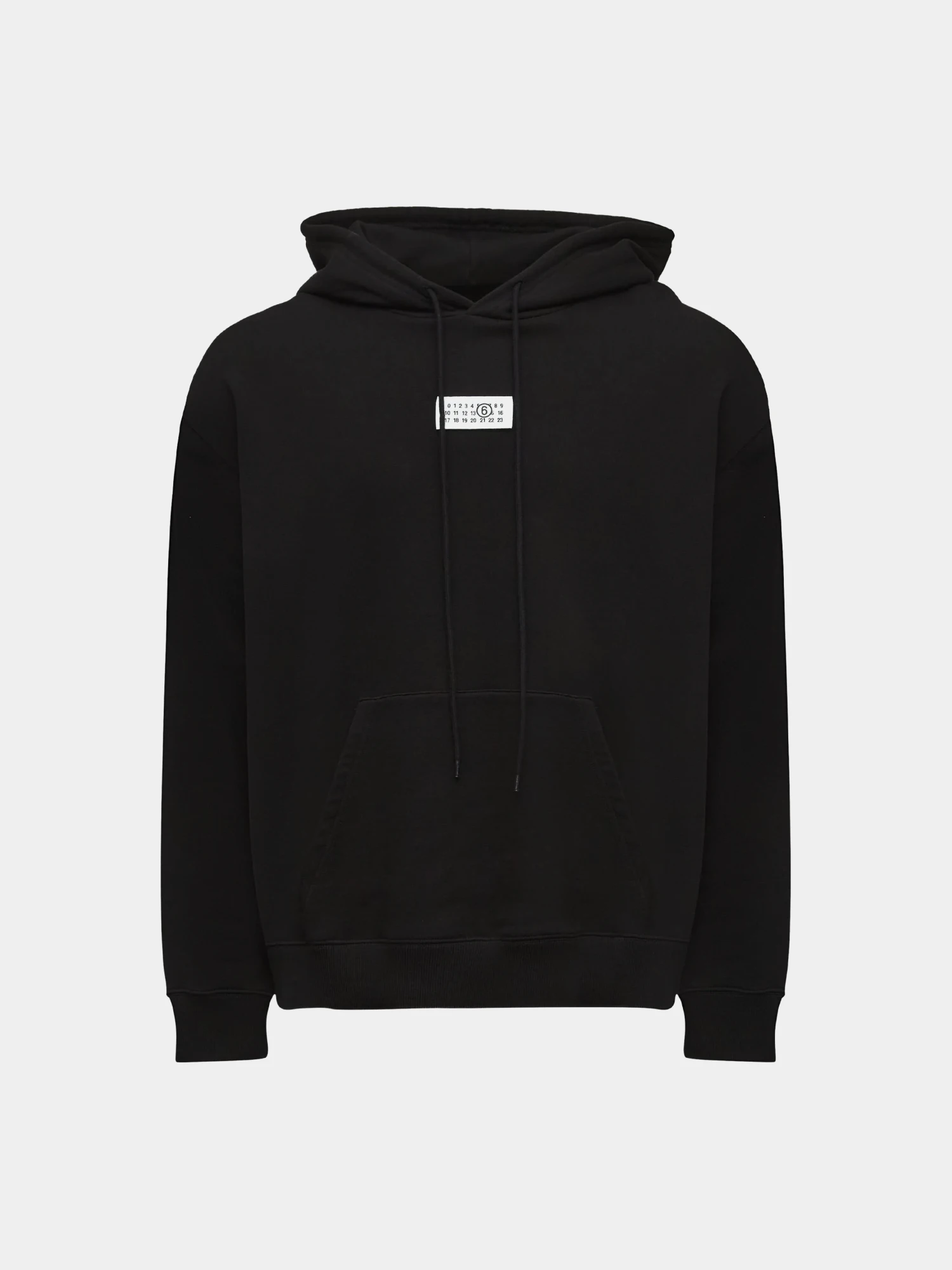 Худи MM6 Maison Margiela Numeric Black