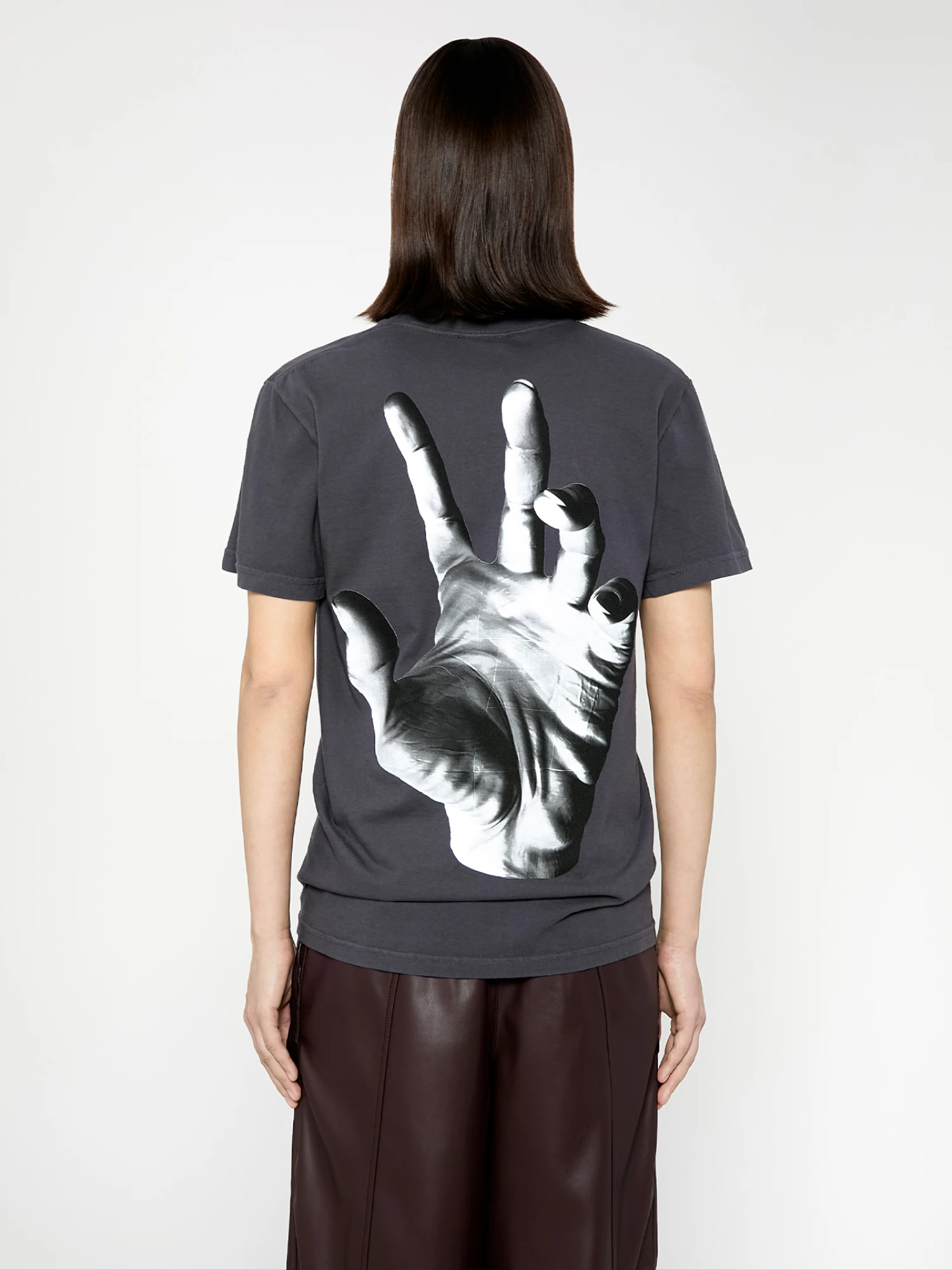Футболка KidSuper Puppet Hand Tee Black