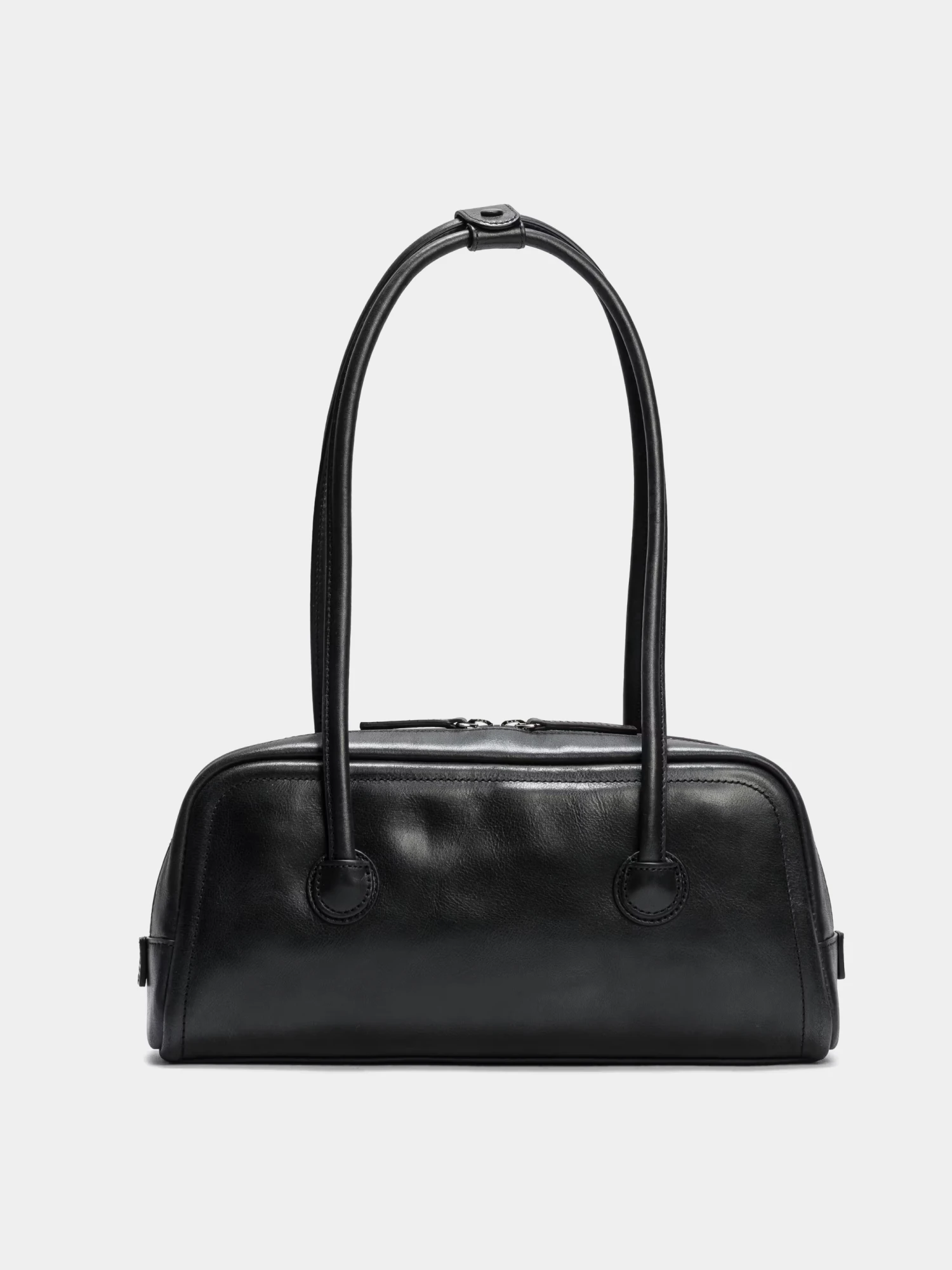 Женская сумка MARGESHERWOOD Soft Baguette Black Pull-Up