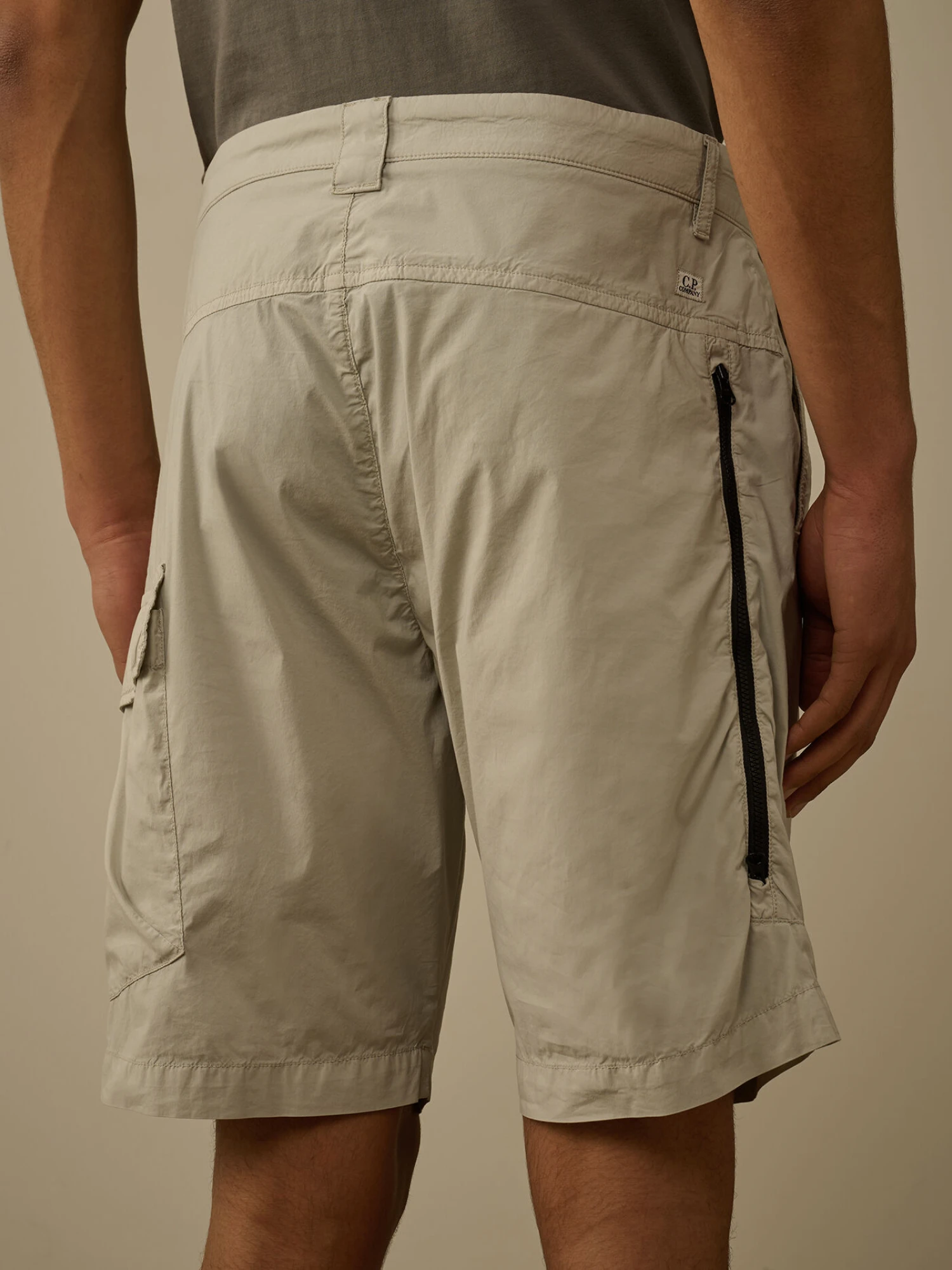 Шорты C.P. Company 50 Fili Stretch Cargo Blue Fox Grey