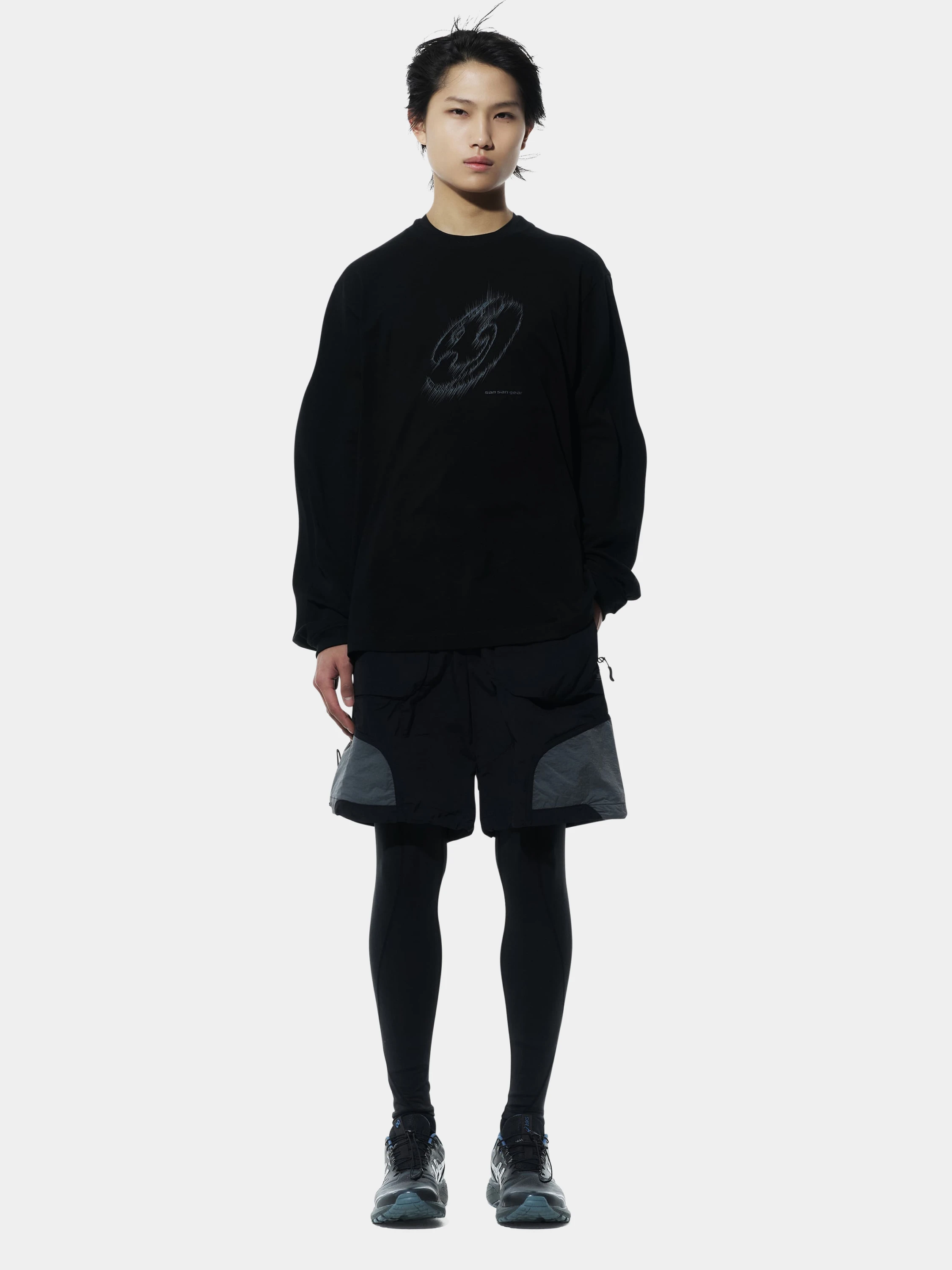 Лонгслив SAN SAN GEAR Sunset Long Sleeves Black