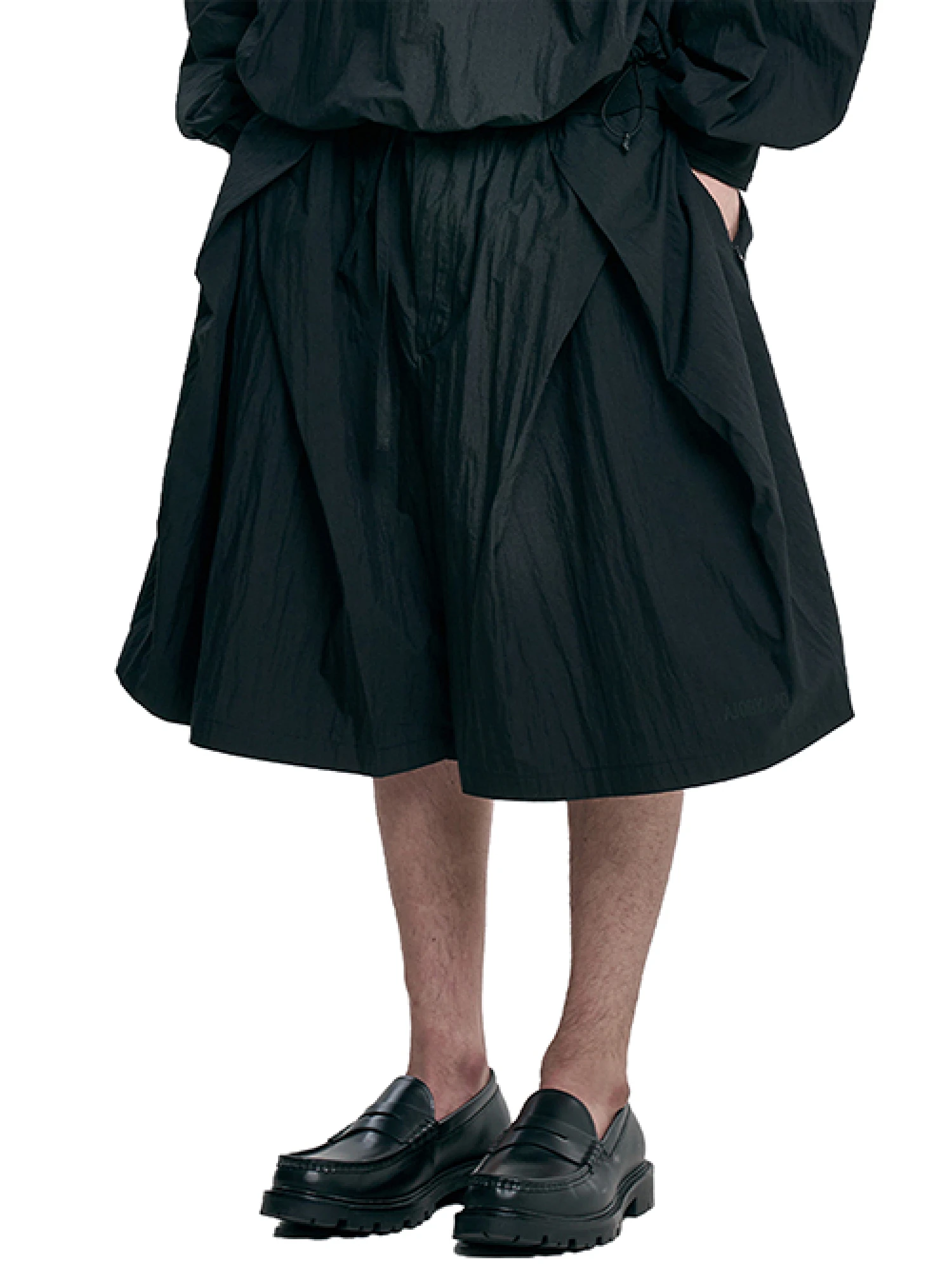 Шорты AJOBYAJO Tulip Nylon Wide Black