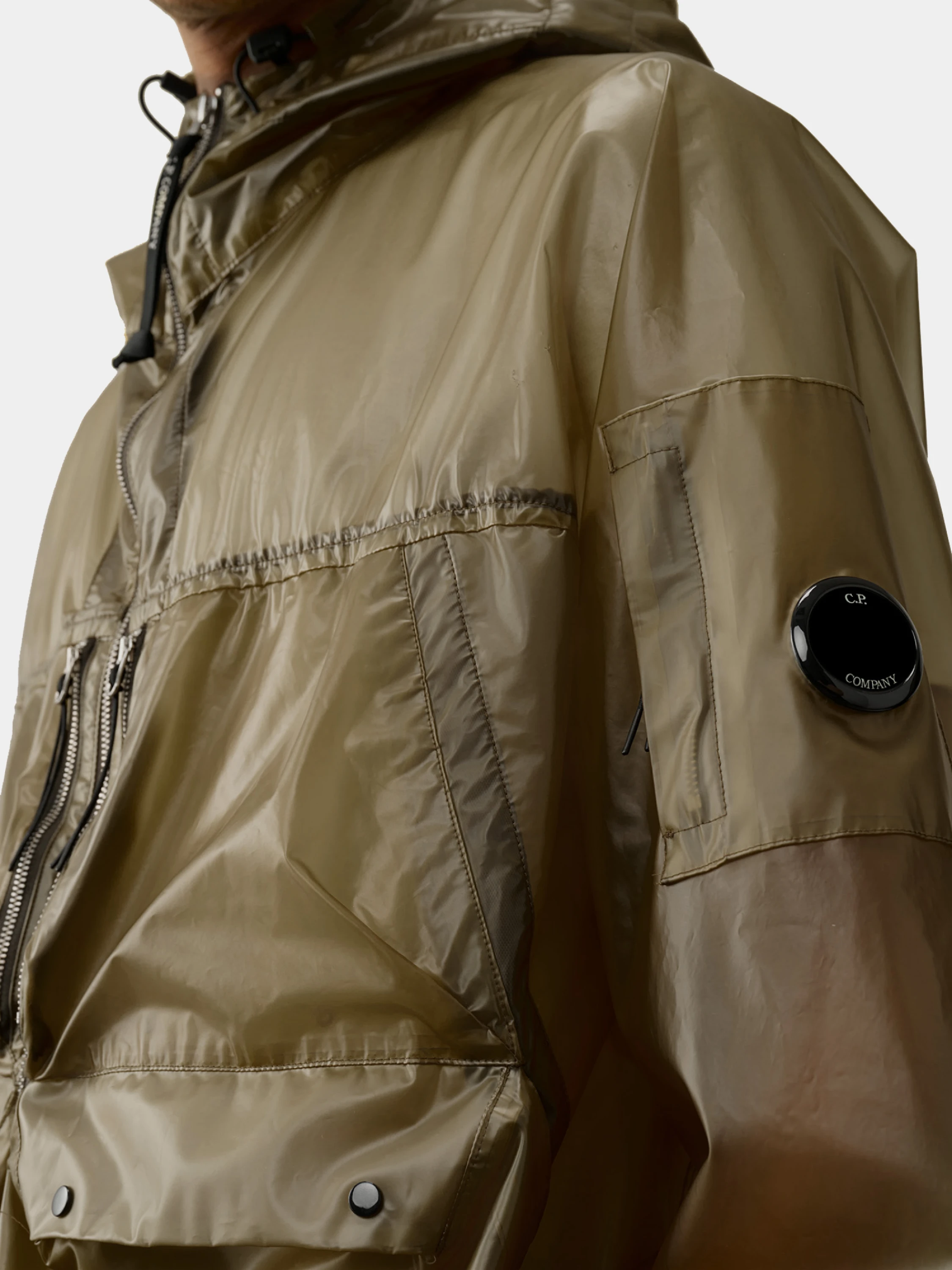 Ветровка C.P. Company PiUM Hooded Jacket Ivy Green