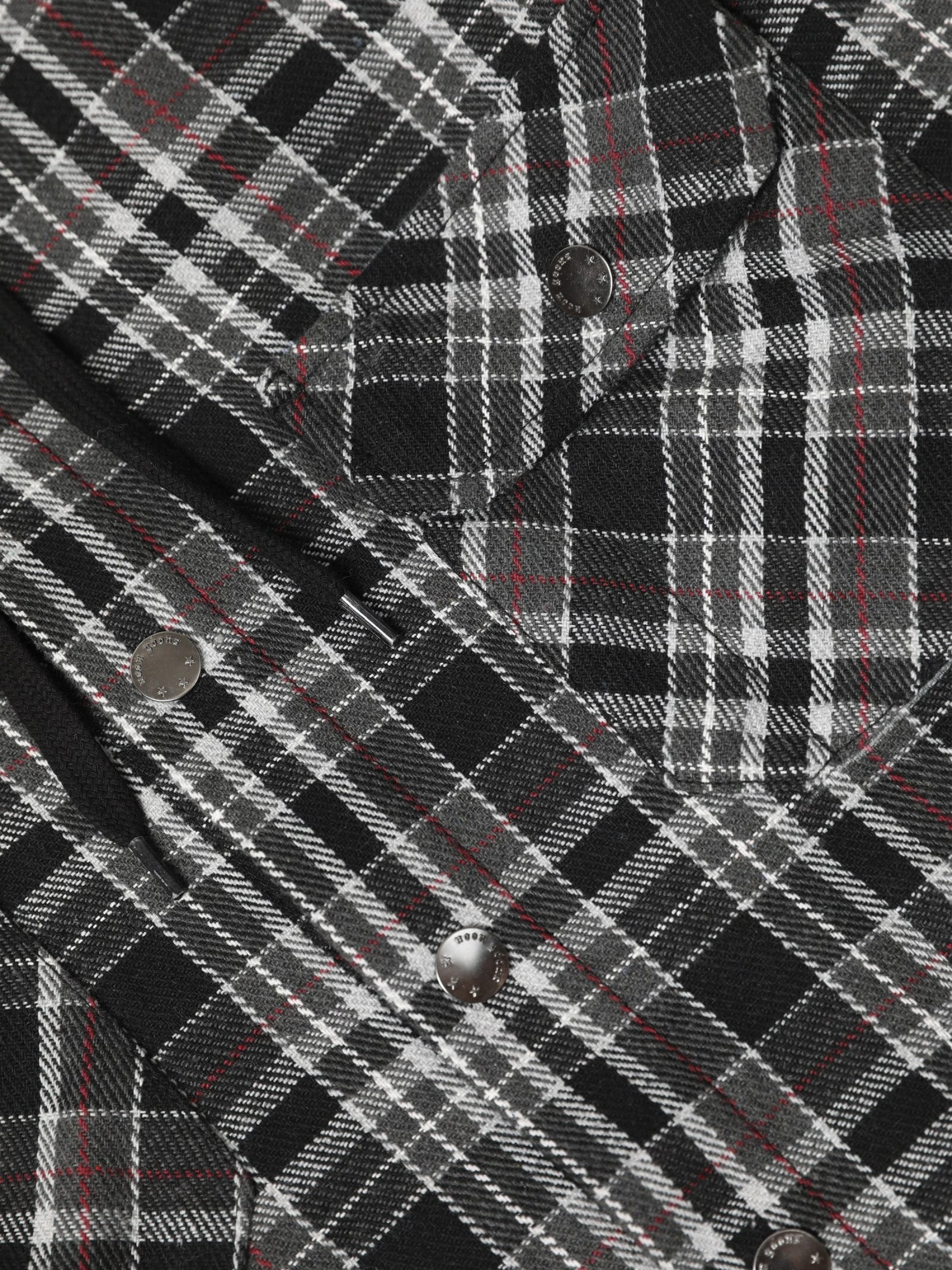 Стеганый овершот Noon Goons Function Flannel Black