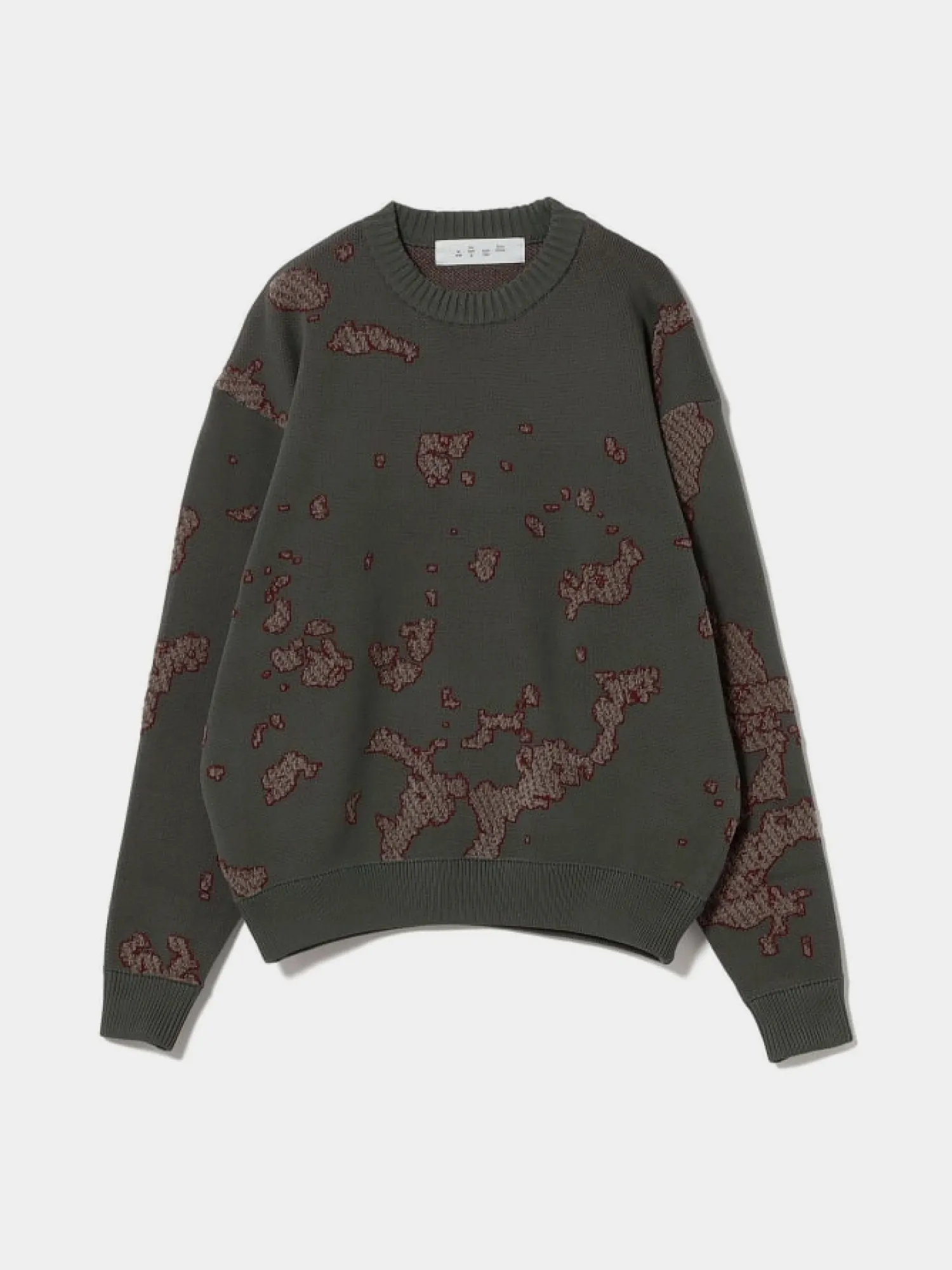 Свитер BAL ORIGINAL Jacquard Cotton Charcoal