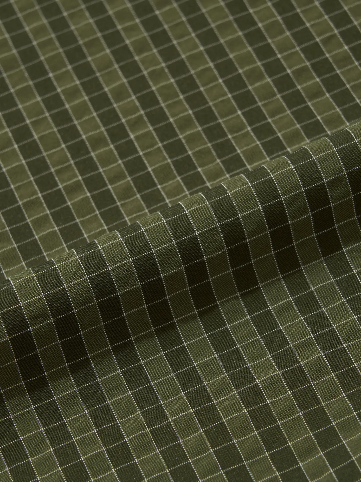 Бомбер MERELY MADE Premium Bubble Check Raglan Blouson Olive Check