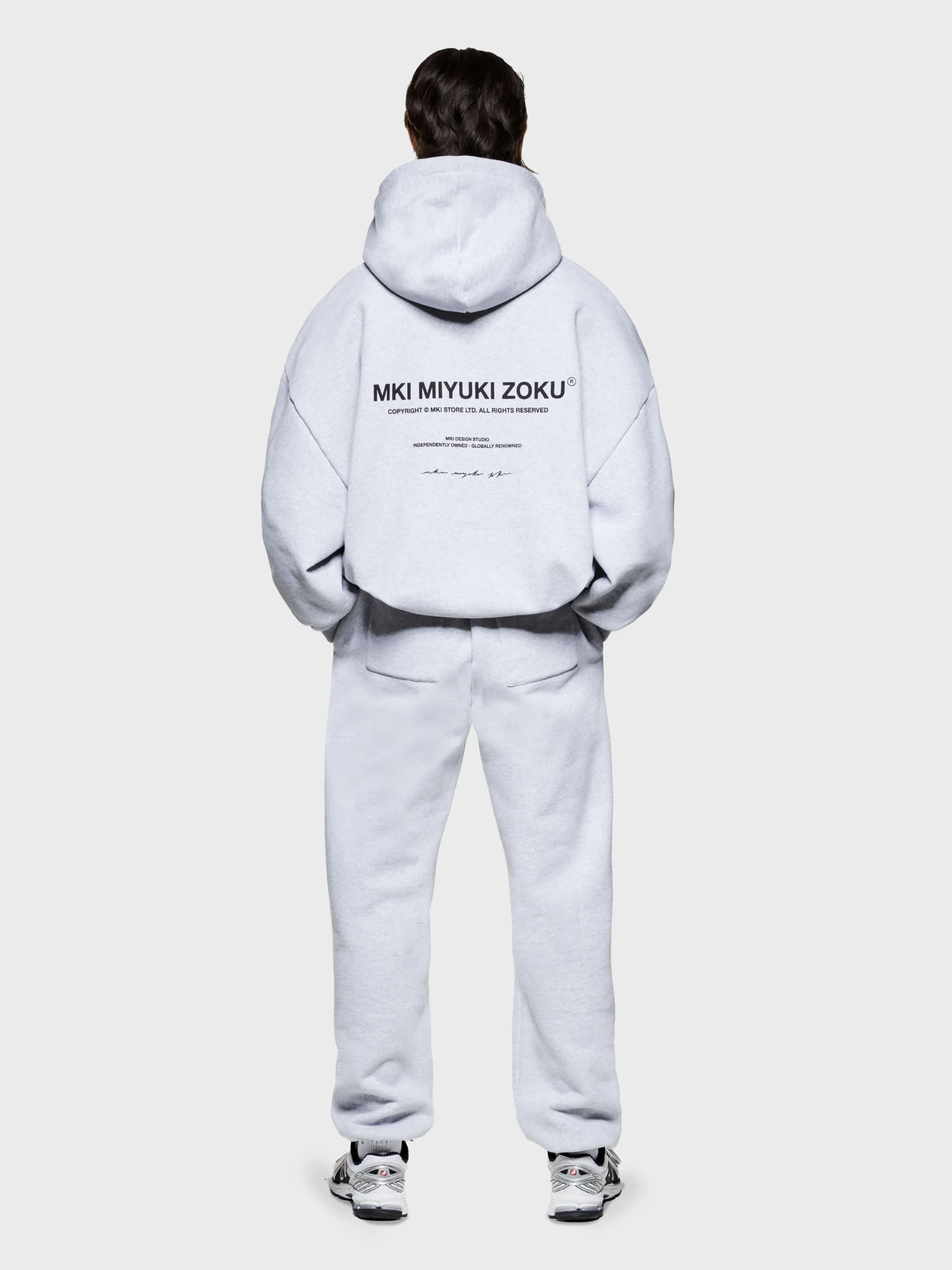 Худи MKI MIYUKI ZOKU Design Studio Grey