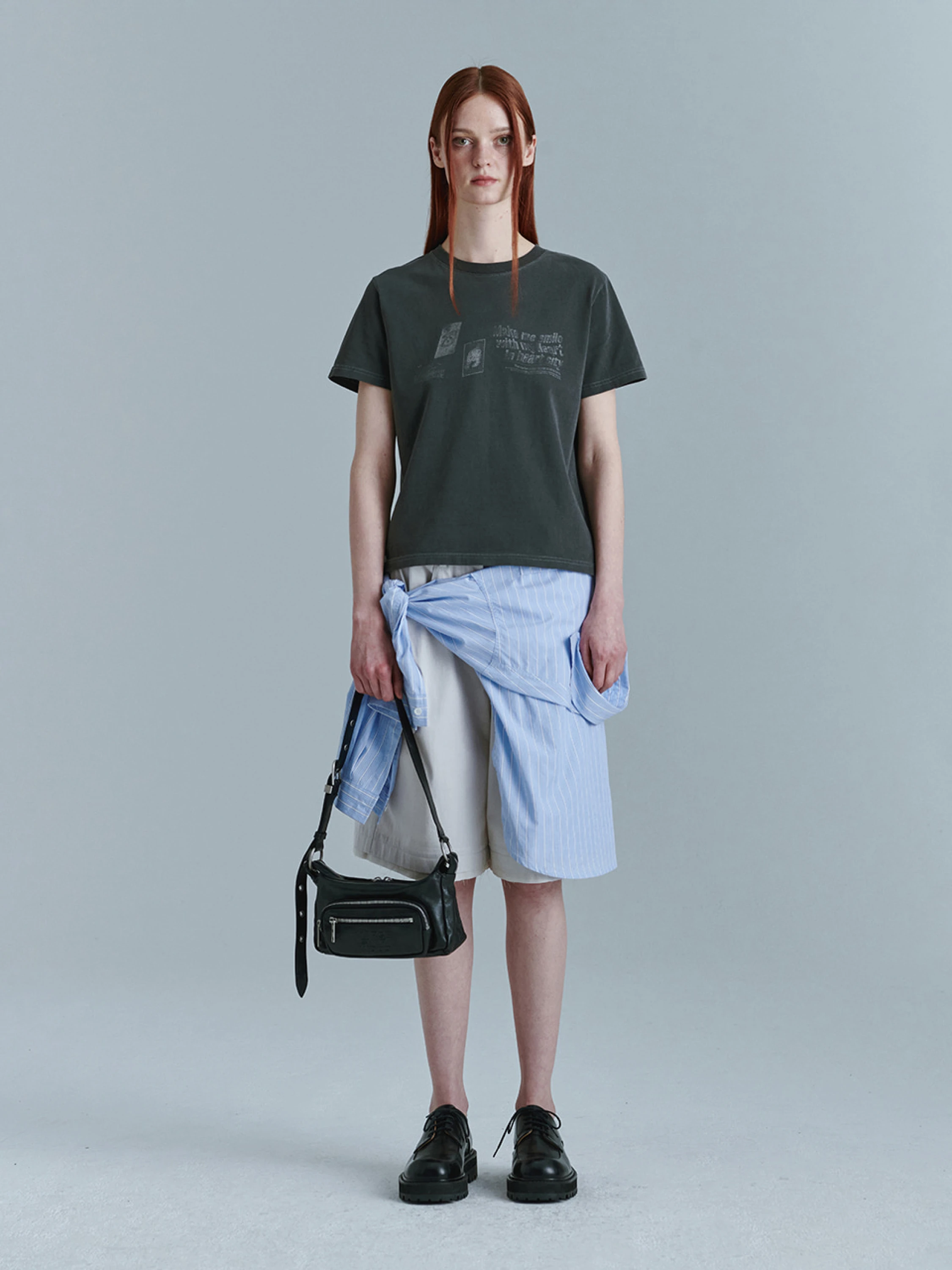 Сумка MARGESHERWOOD Outpocket Hobo Mini Black Glossy Plain