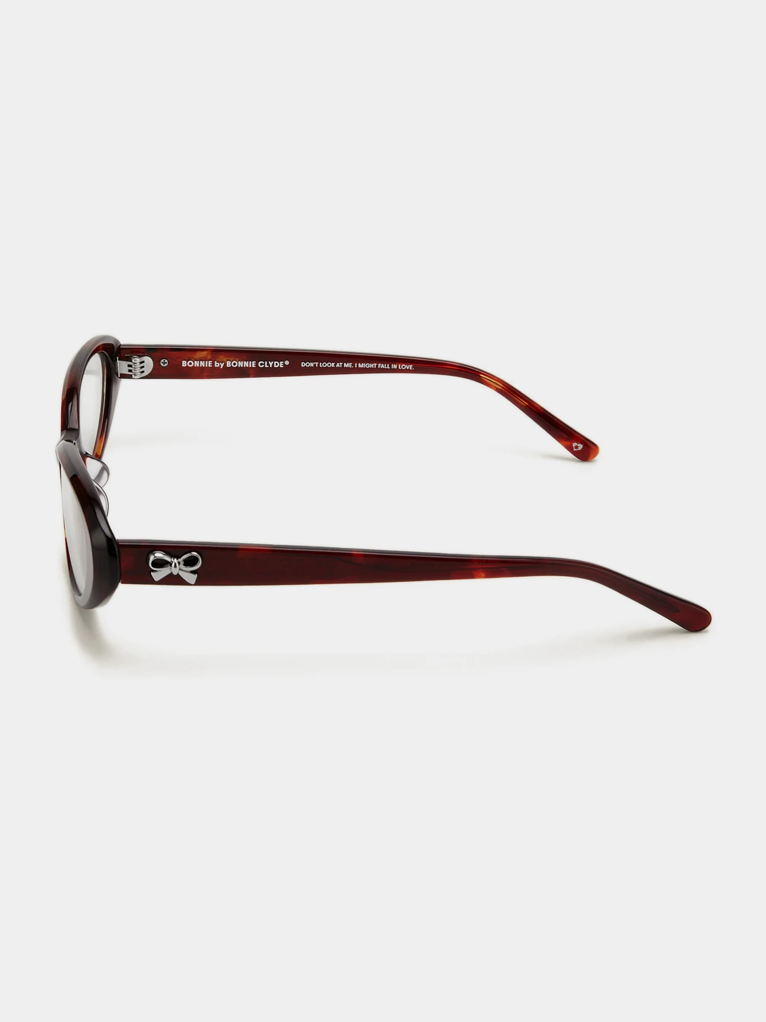 Очки Bonnie Clyde Blouse Red Tortoise & Clear Lens