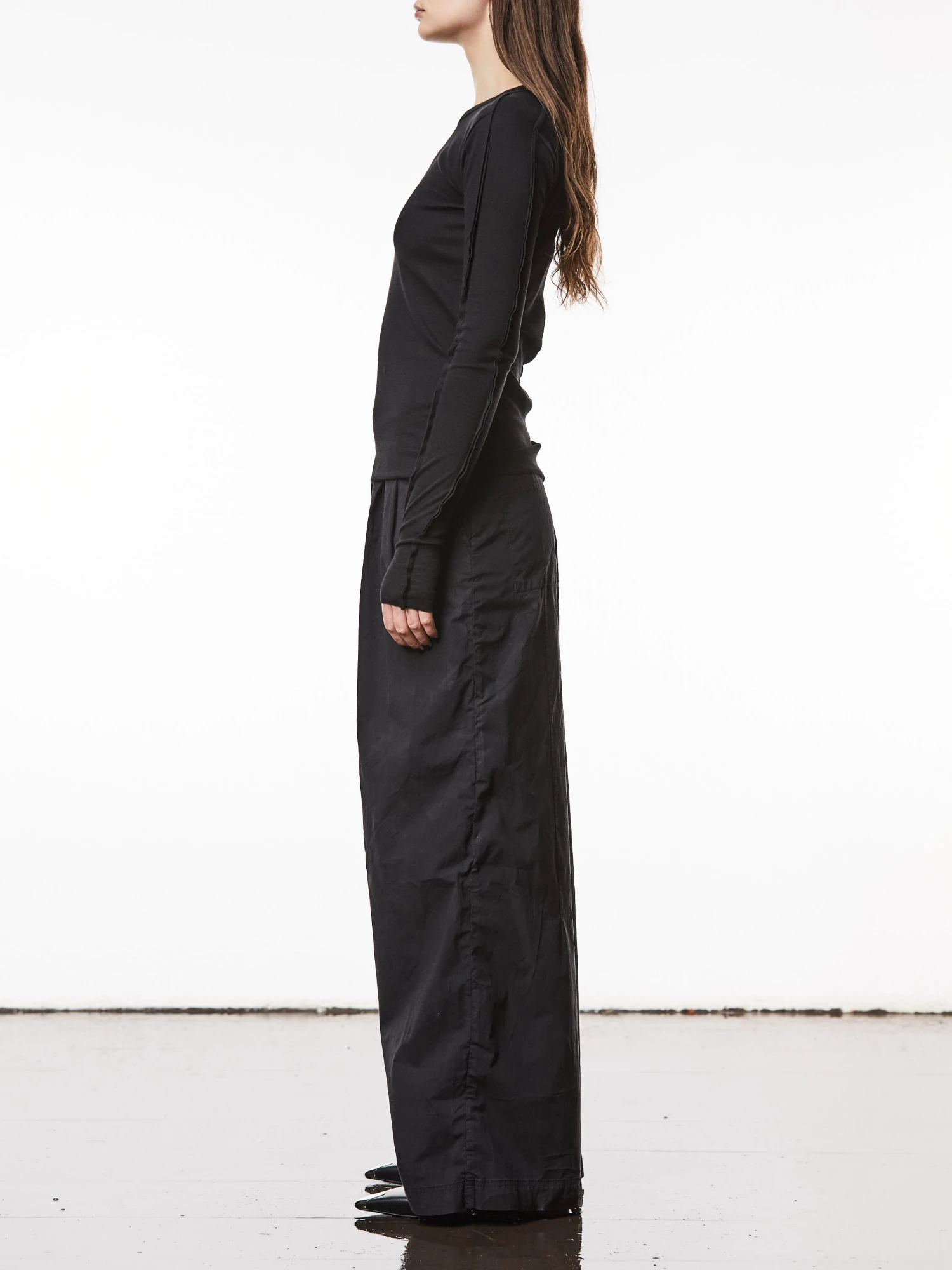 Лонгслив thom/krom W TS 561 Black