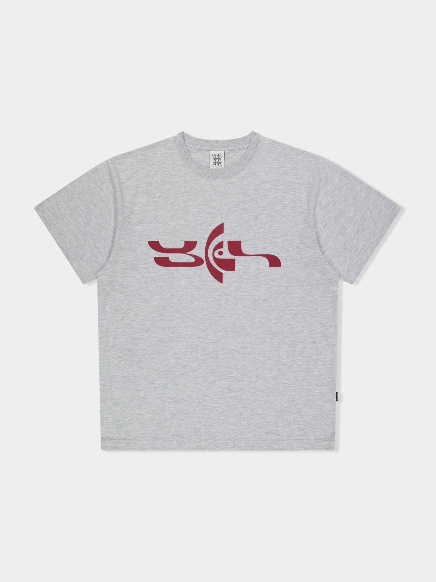 Футболка YESEYESEE Geometric Logo Tee Grey