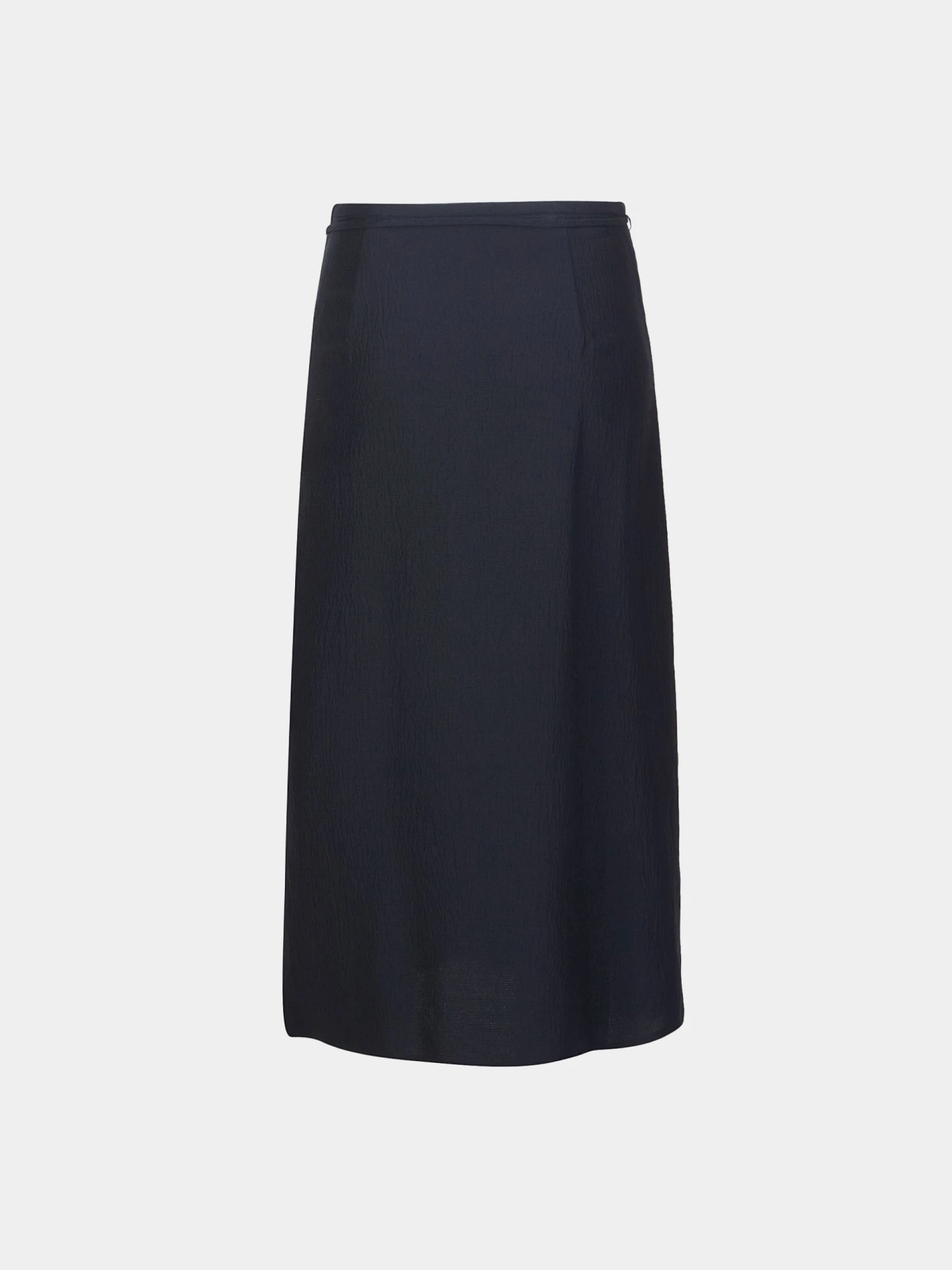 Женская юбка LE17SEPTEMBRE Crinkled Fluid Skirt Navy