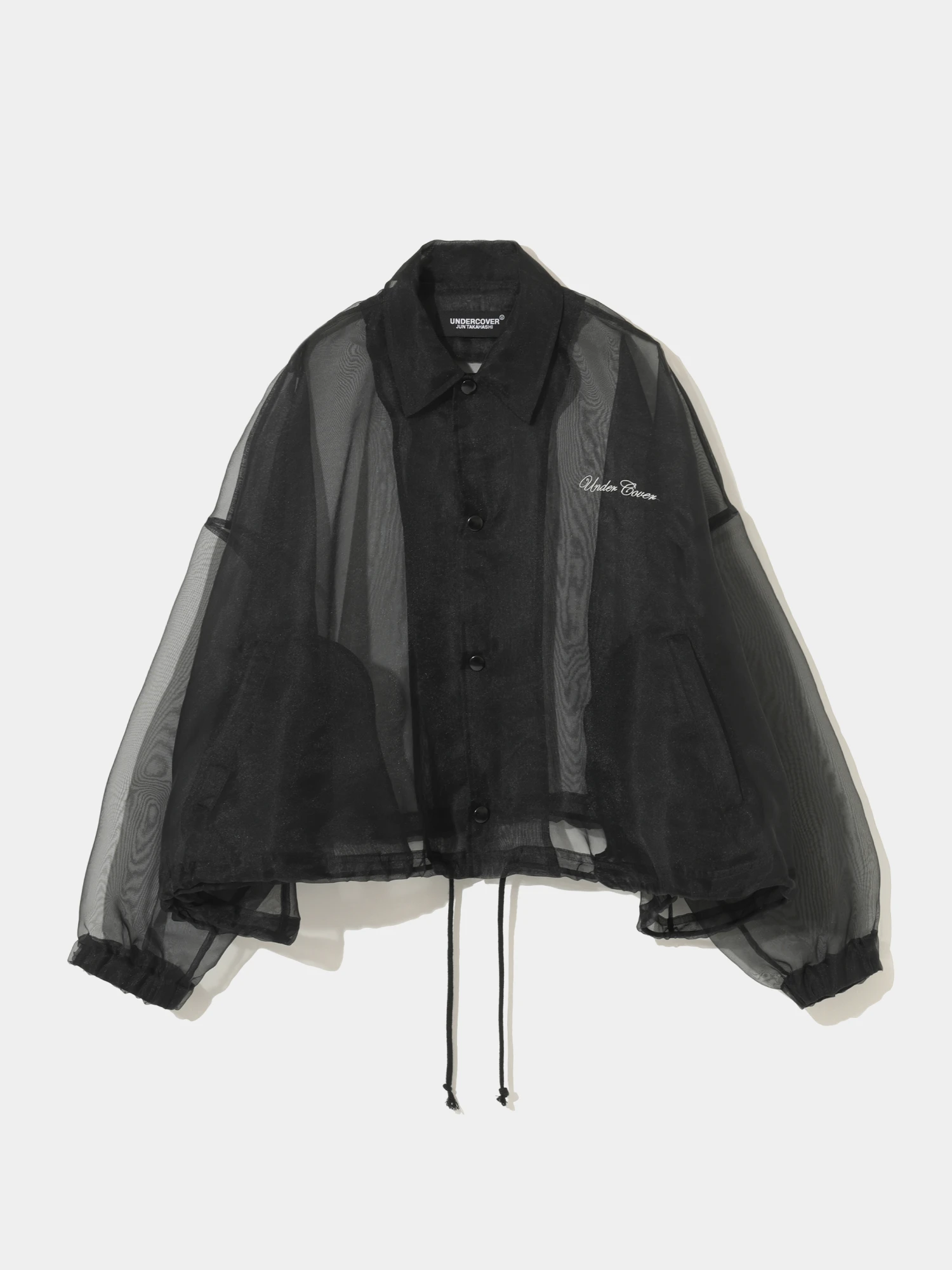 Женская блузка UNDERCOVER Organdy Coach Jacket Black