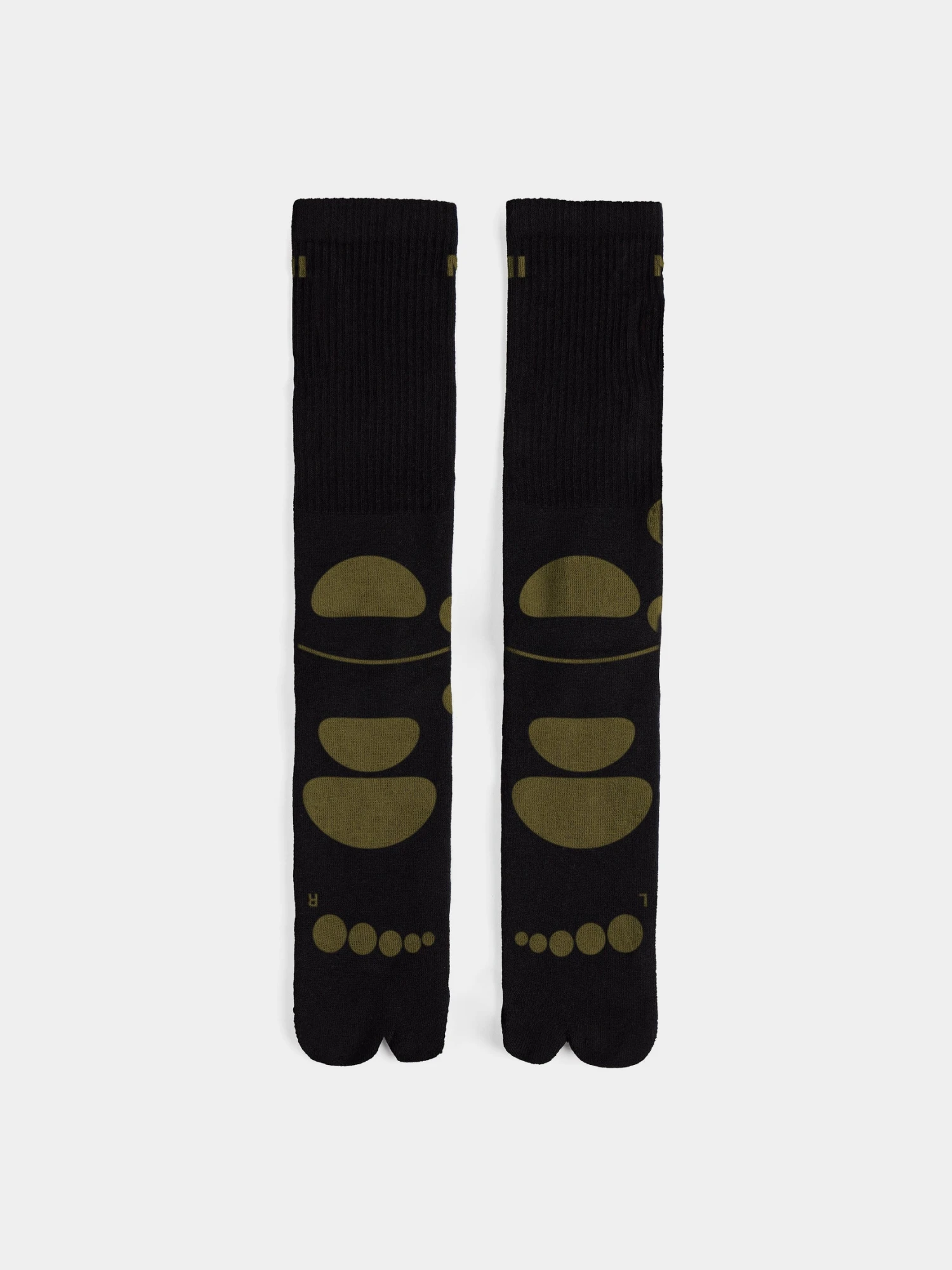 Носки MAHARISHI 1460 Maharishi Acu Tabi Sport Black