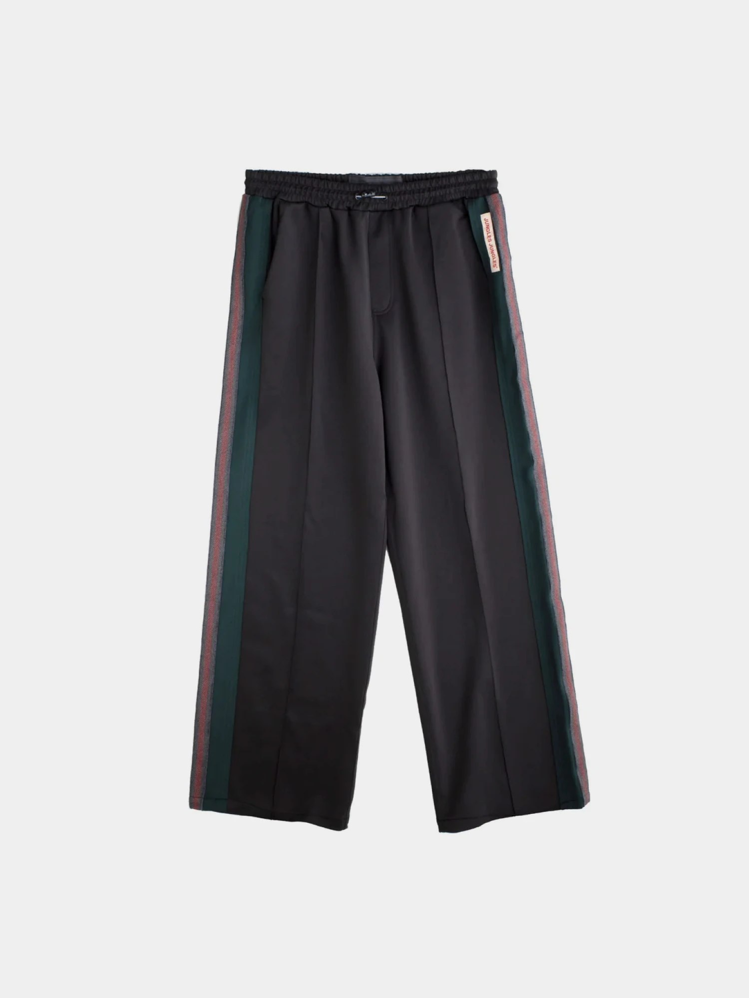 Брюки Jungles Jungles Weave Trim Pintuck Black
