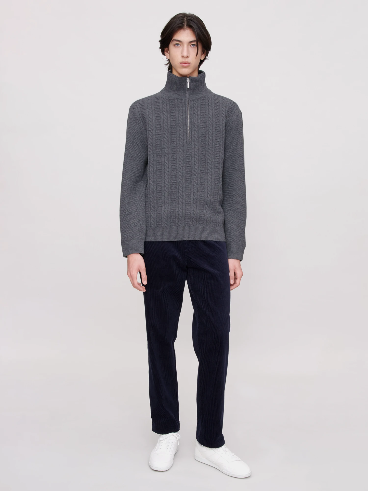 Джемпер A.P.C. Theo Sweater Anthracite