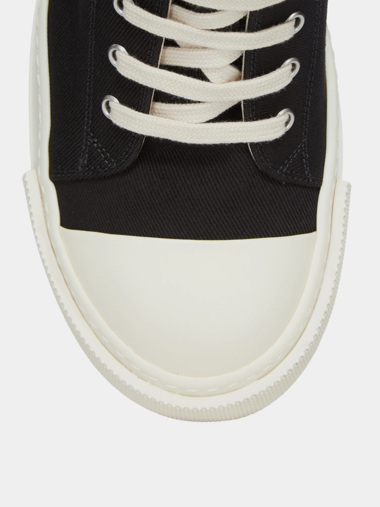Кеды RICK OWENS DRKSHDW Extreme Low Black/Milk