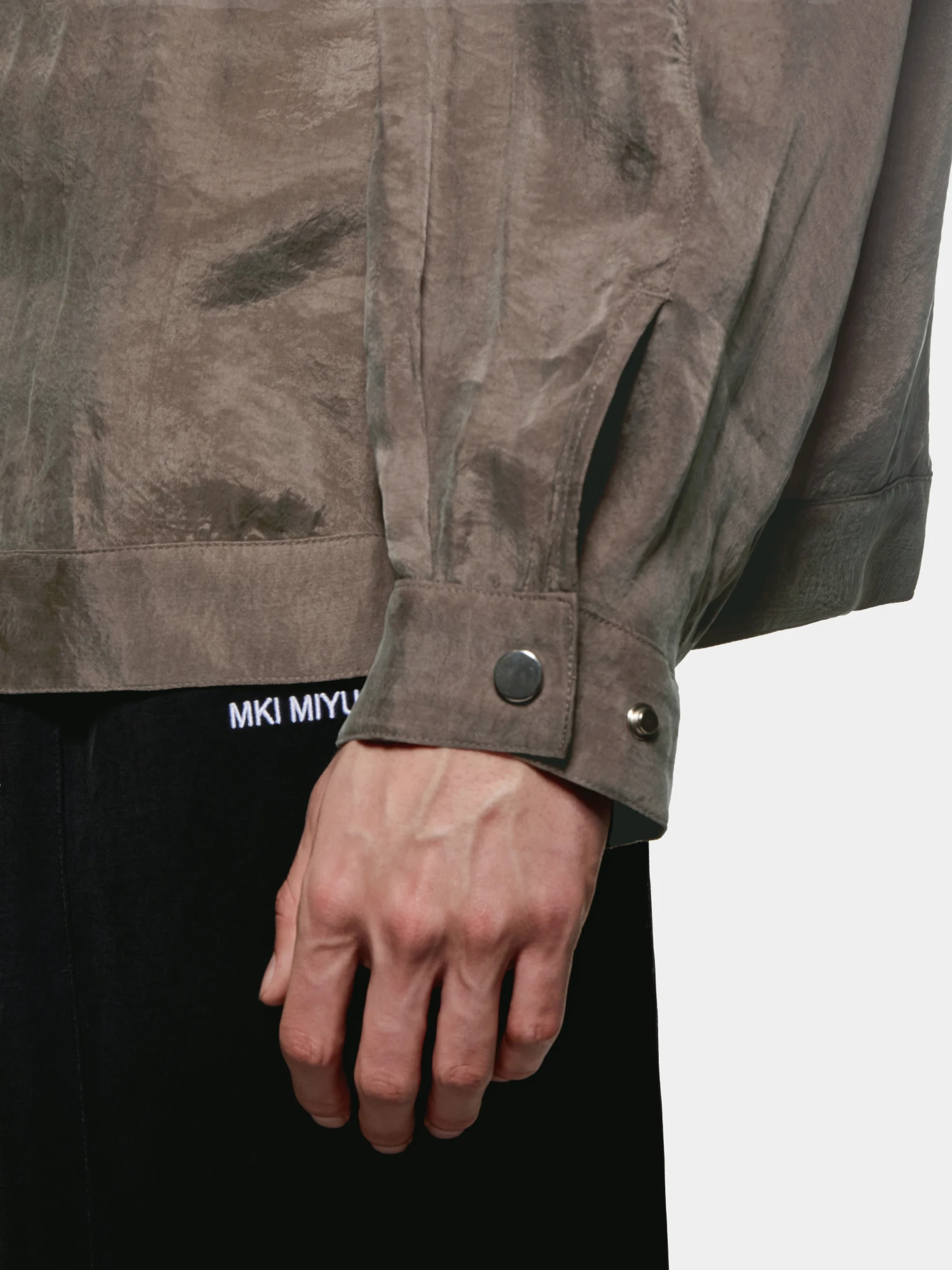 Овершот MKI MIYUKI ZOKU Sandwash Cupro Trucker Brown