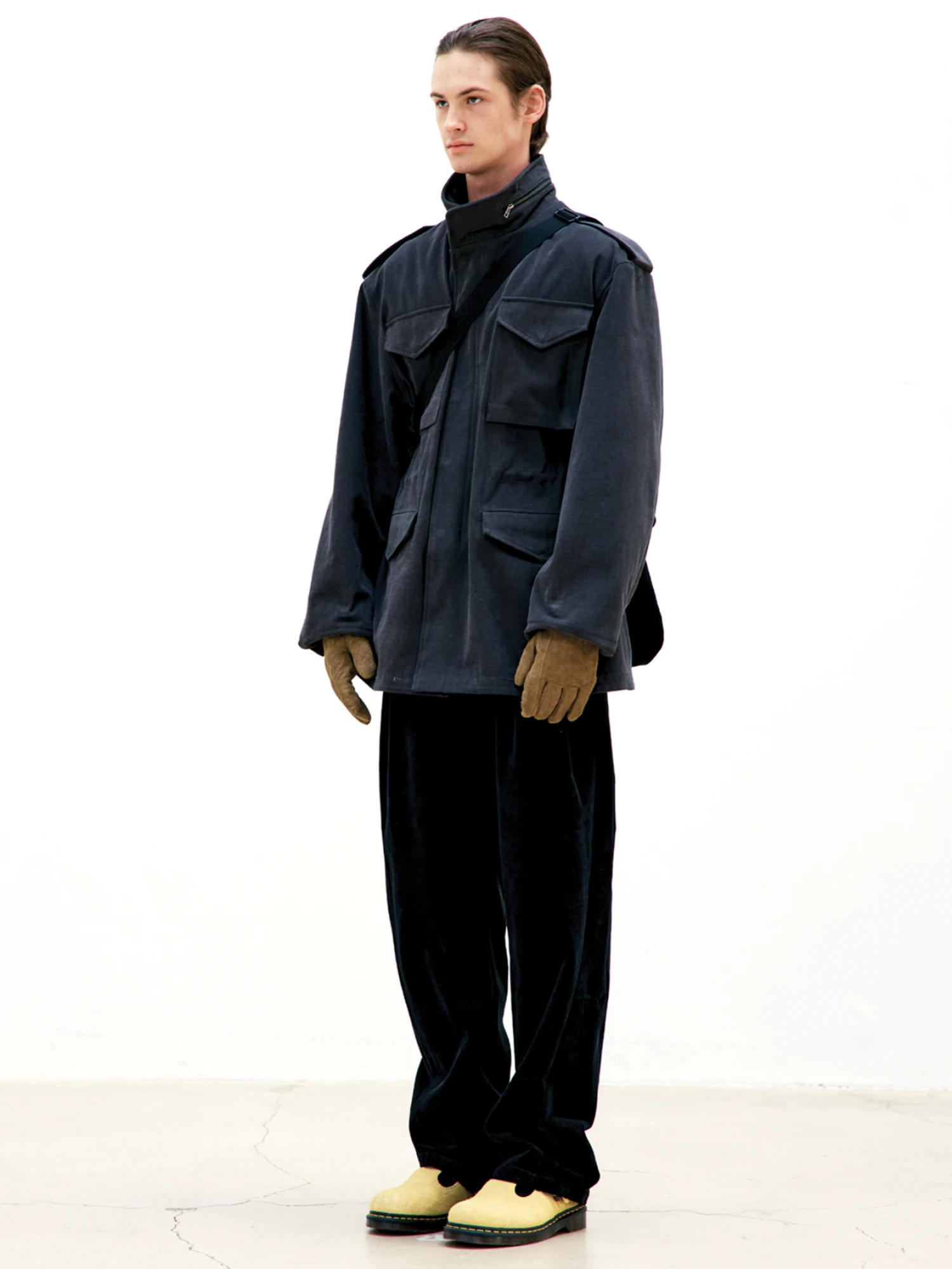 Куртка COOR M-65 Jacket Washed Charcoal