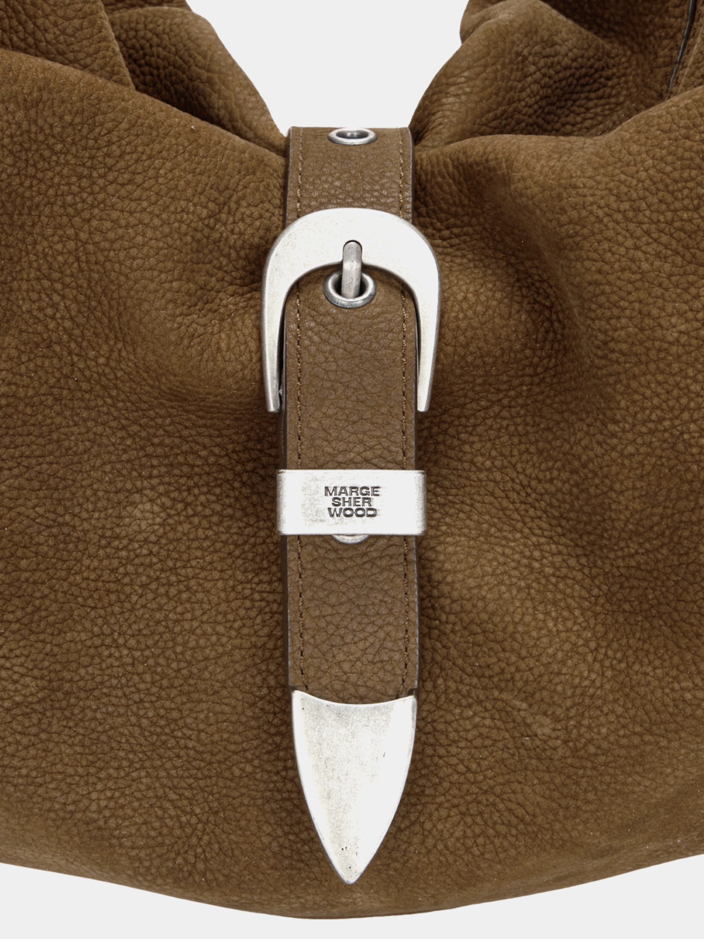 Сумка MARGESHERWOOD Belted Hobo Chestnut Nubuck