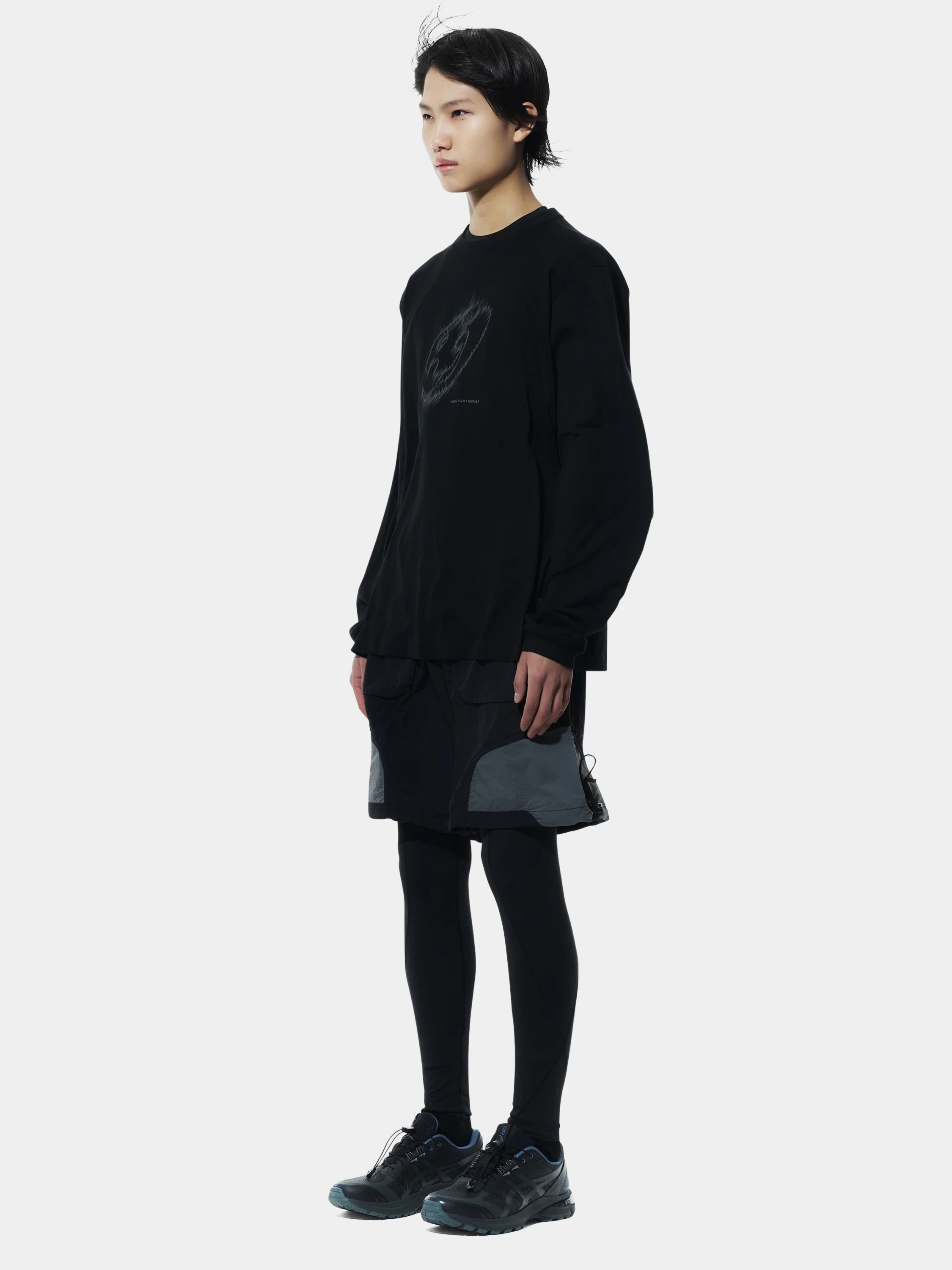 Лонгслив SAN SAN GEAR Sunset Long Sleeves Black
