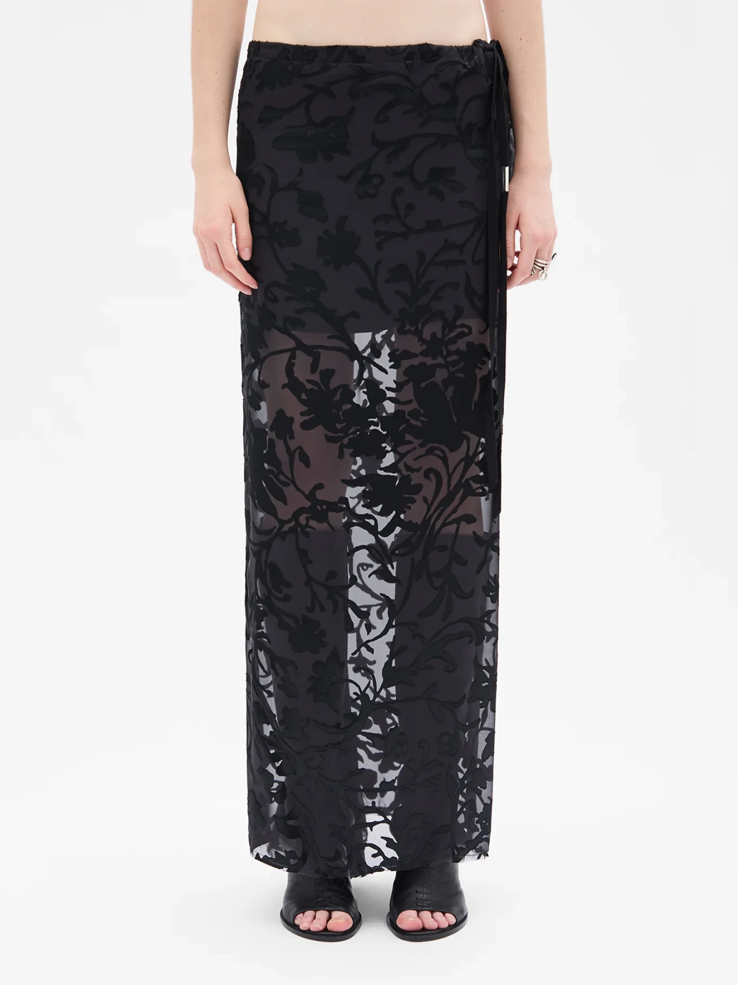 Женская юбка Ann Demeulemeester Eveline Long Black