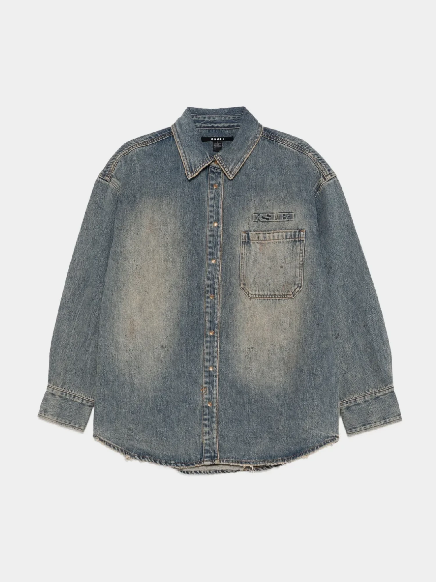 Женская рубашка Ksubi Oversized Dune Denim